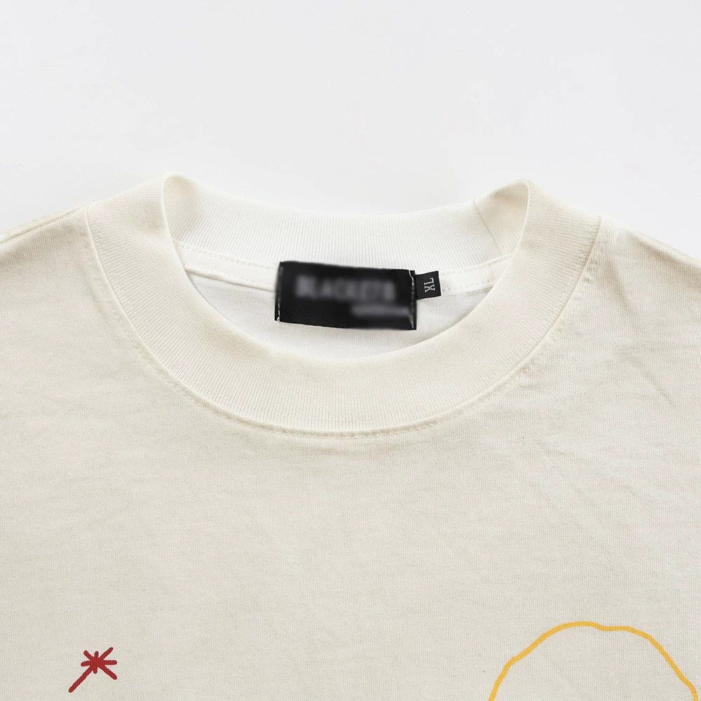 Vintage Men's hip-hop trend painted dirty graffiti letter T-shirt Size US M / EU 48-50 / 2 - 3 Thumbnail