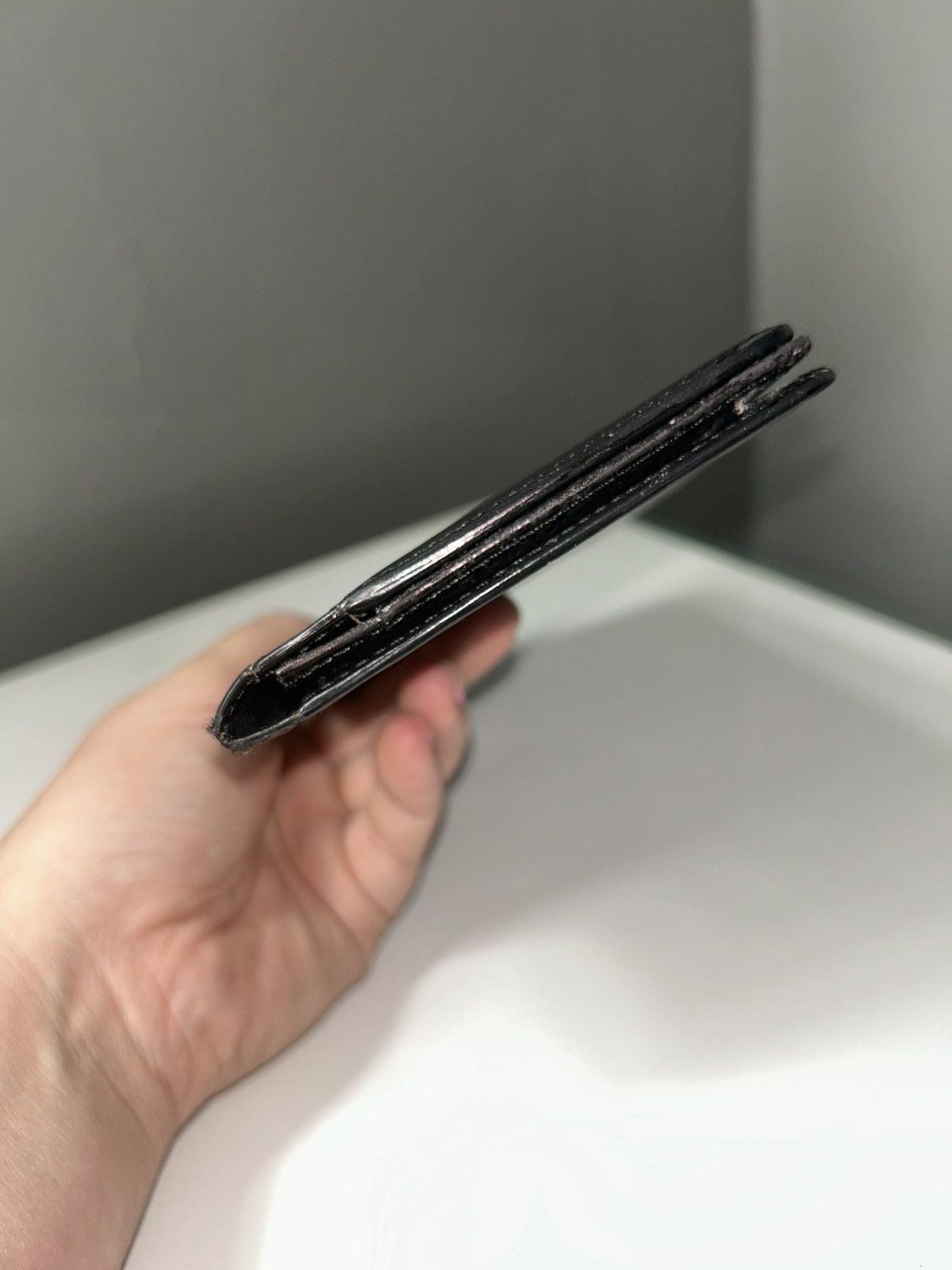 Louis Vuitton Louis Vuitton Black Epi Checkbook Wallet LO0990 Size ONE SIZE - 14 Thumbnail