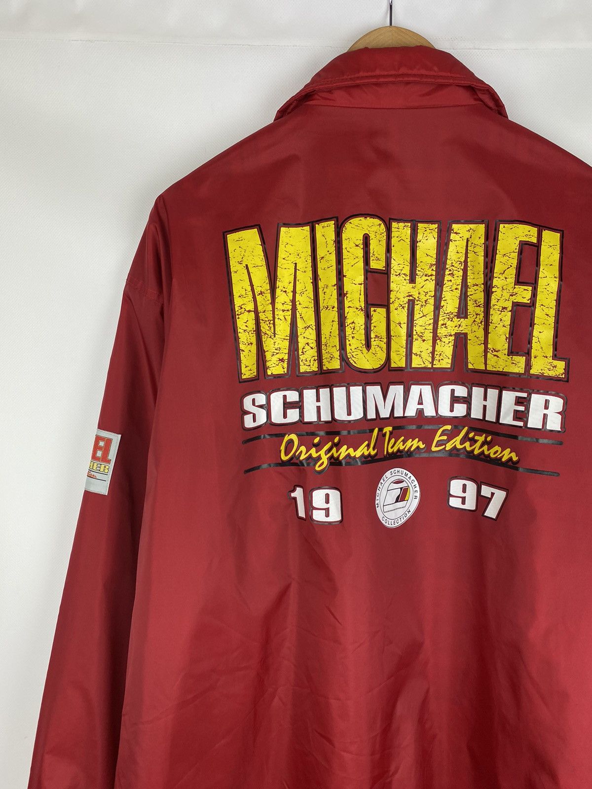 Vintage Schumacher vintage 1997 Original Team Edition Racing Jacket Size US XXL / EU 58 / 5 - 20 Thumbnail