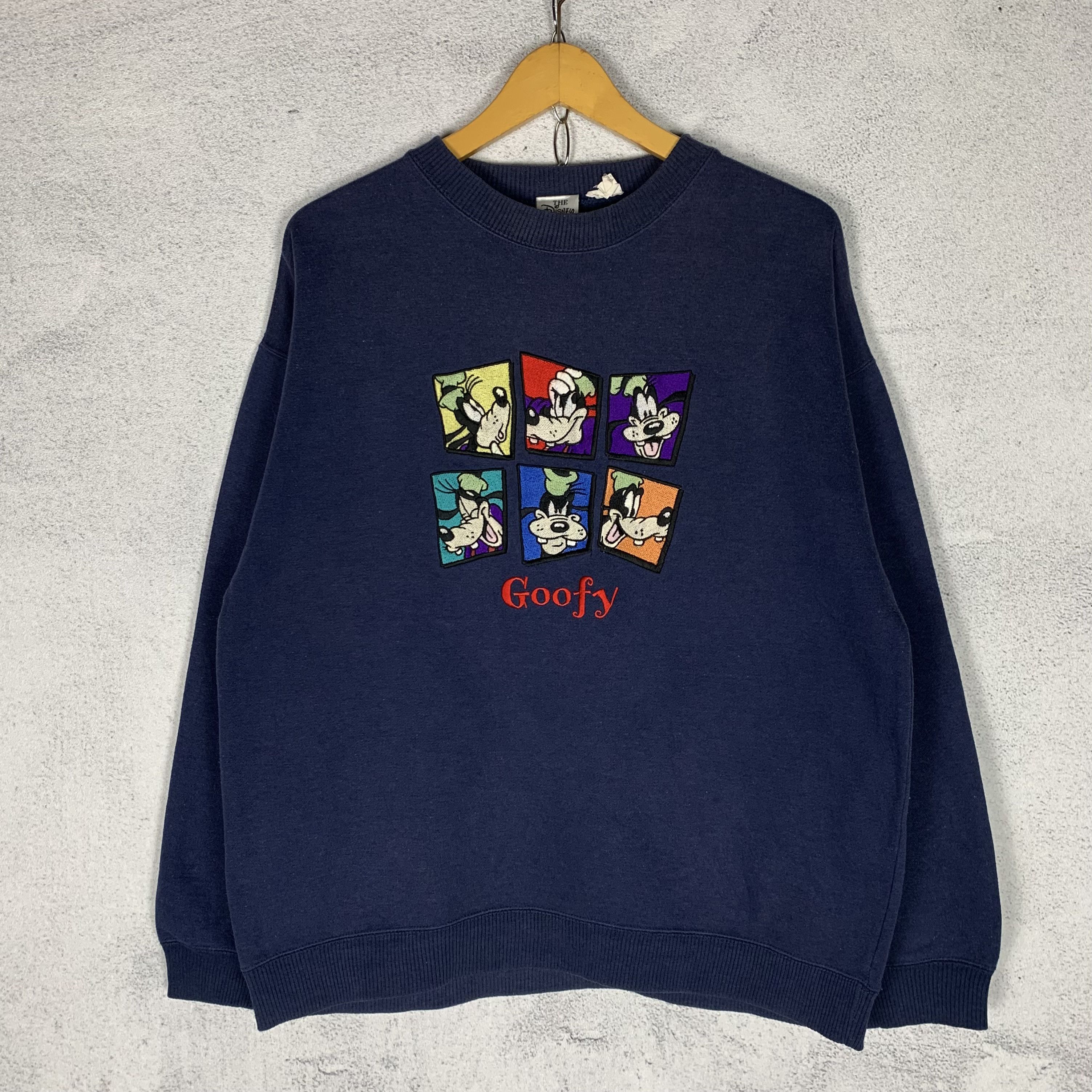 Disney Vintage Goofy Disney Embroidered Logo Sweatshirt Crewneck Size US M / EU 48-50 / 2 - 1 Thumbnail