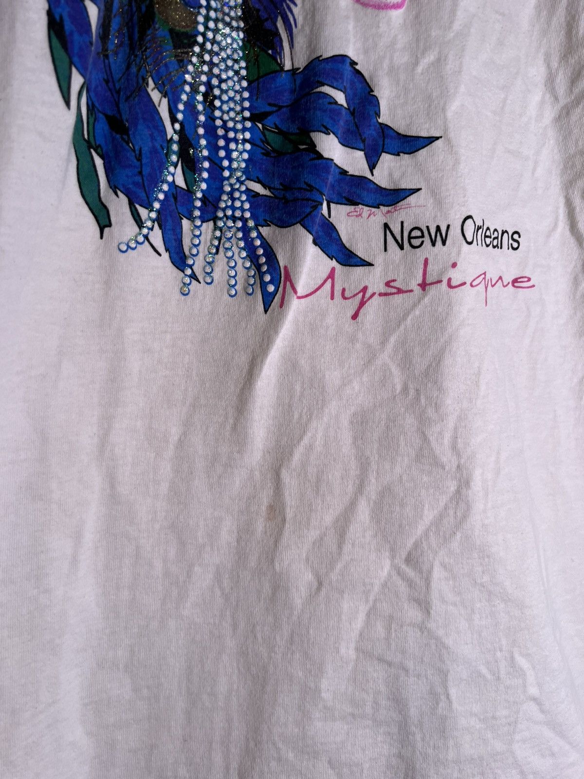 Vintage 90’s 2000’s Y2K VTG Vintage Mystique New Orleans Retro Shirt Size US L / EU 52-54 / 3 - 5 Thumbnail