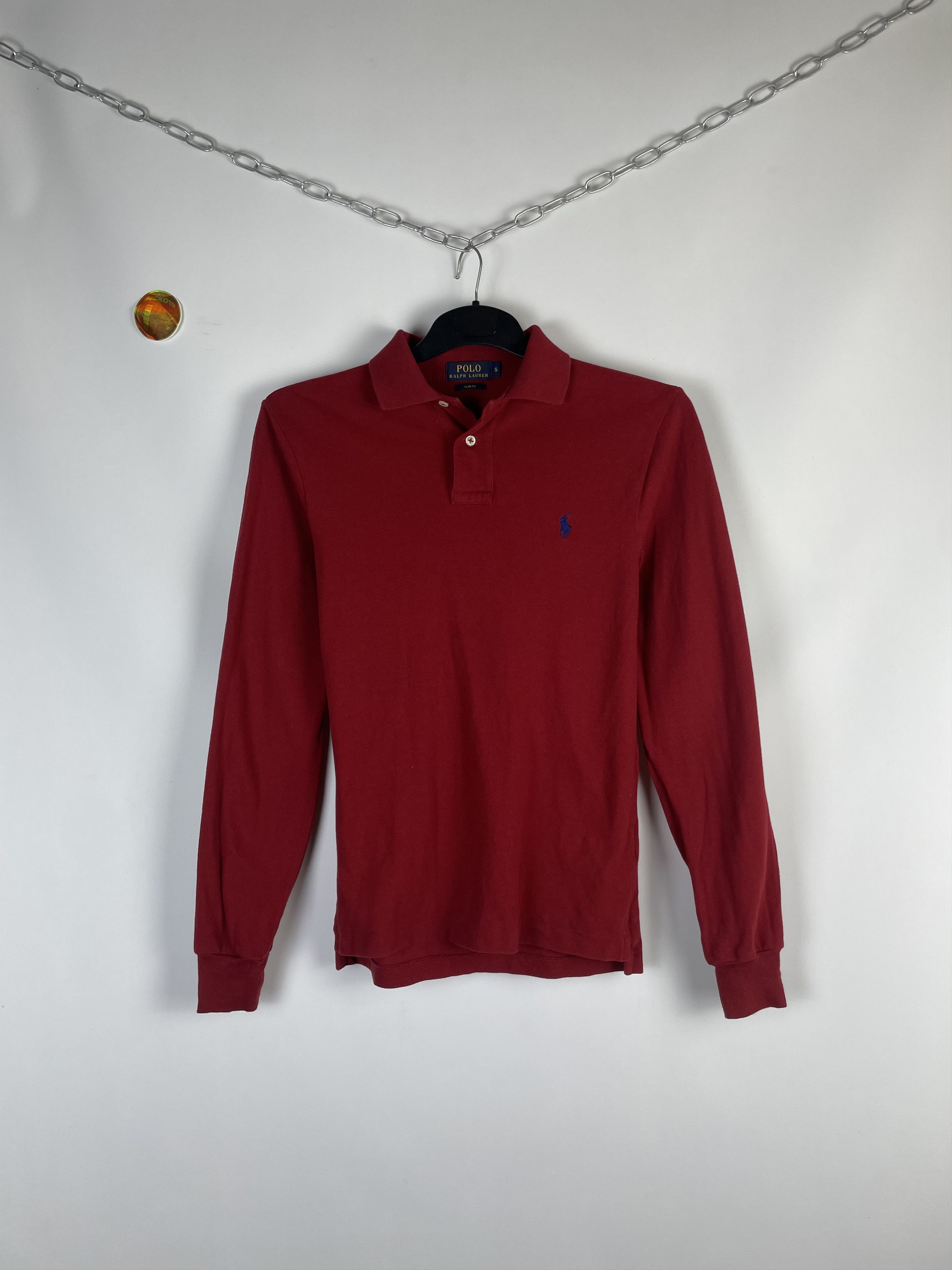 Polo Ralph Lauren Mens Polo Rugby Sweatshirt Ralph Lauren Vintage Size US S / EU 44-46 / 1 - 1 Thumbnail