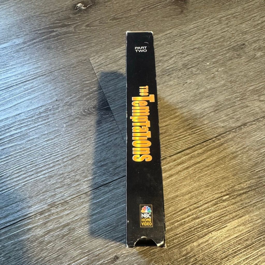 Vintage 1998 The Temptations NBC Home Video Part Two VHS Black Purpl Size ONE SIZE - 9 Thumbnail
