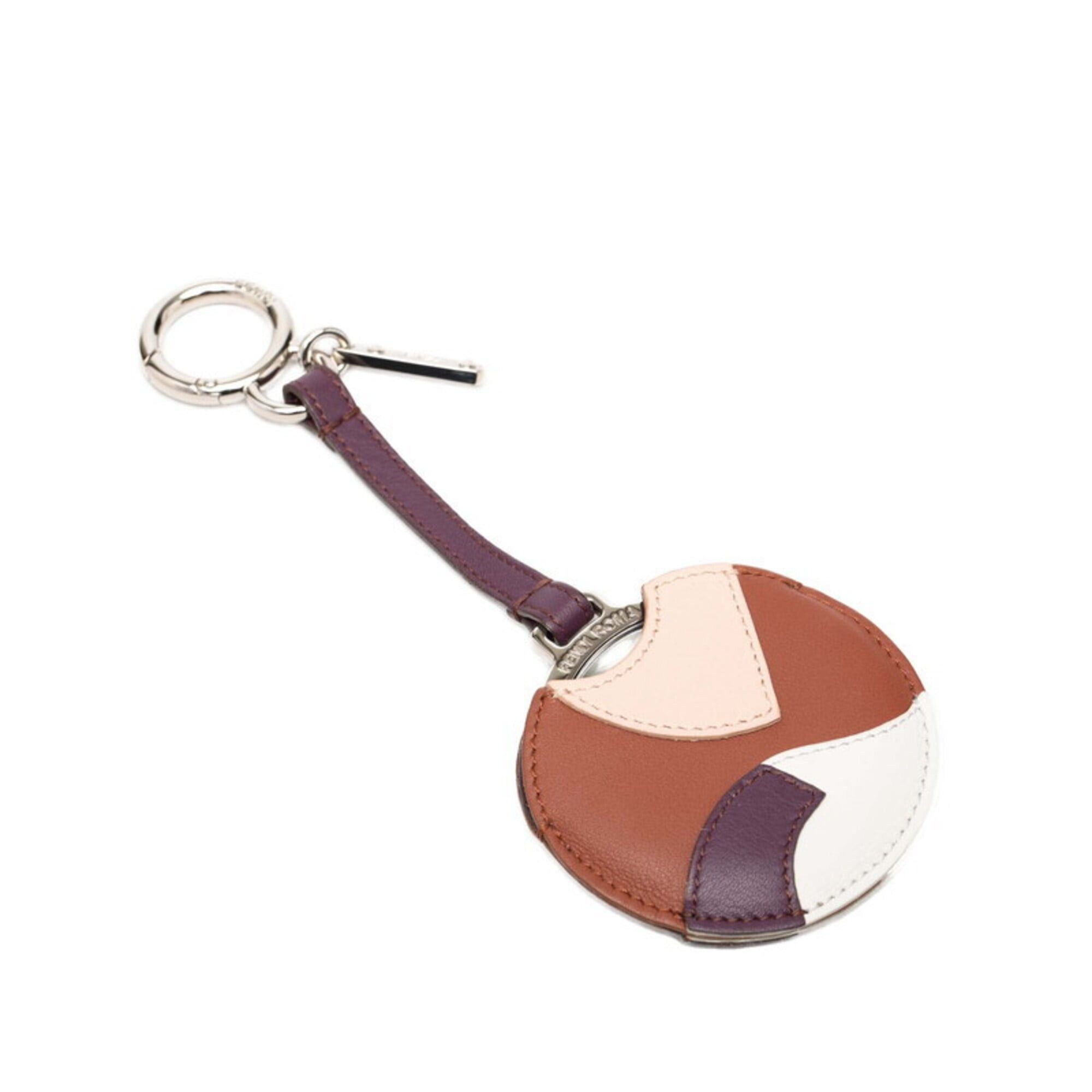 Fendi Fendi Mirror Cover Accessory Bag Charm Keychain 150243501 Multicolor Metal Leather Women's FENDI Size ONE SIZE - 1 Thumbnail