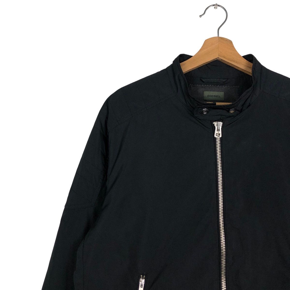 Diesel 🔥Biker Jacket Diesel Zipper Jacket Bondage Parachute Design Size US XXL / EU 58 / 5 - 7 Thumbnail
