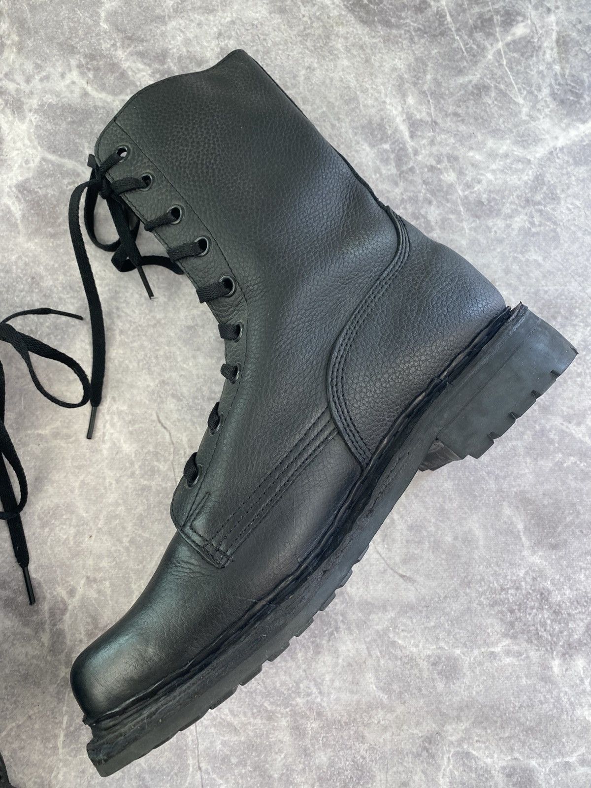 Other Vintage Rugak Belgian Military Paratroopers Army Boots Sz:45 Size US 12 / EU 45 - 8 Thumbnail