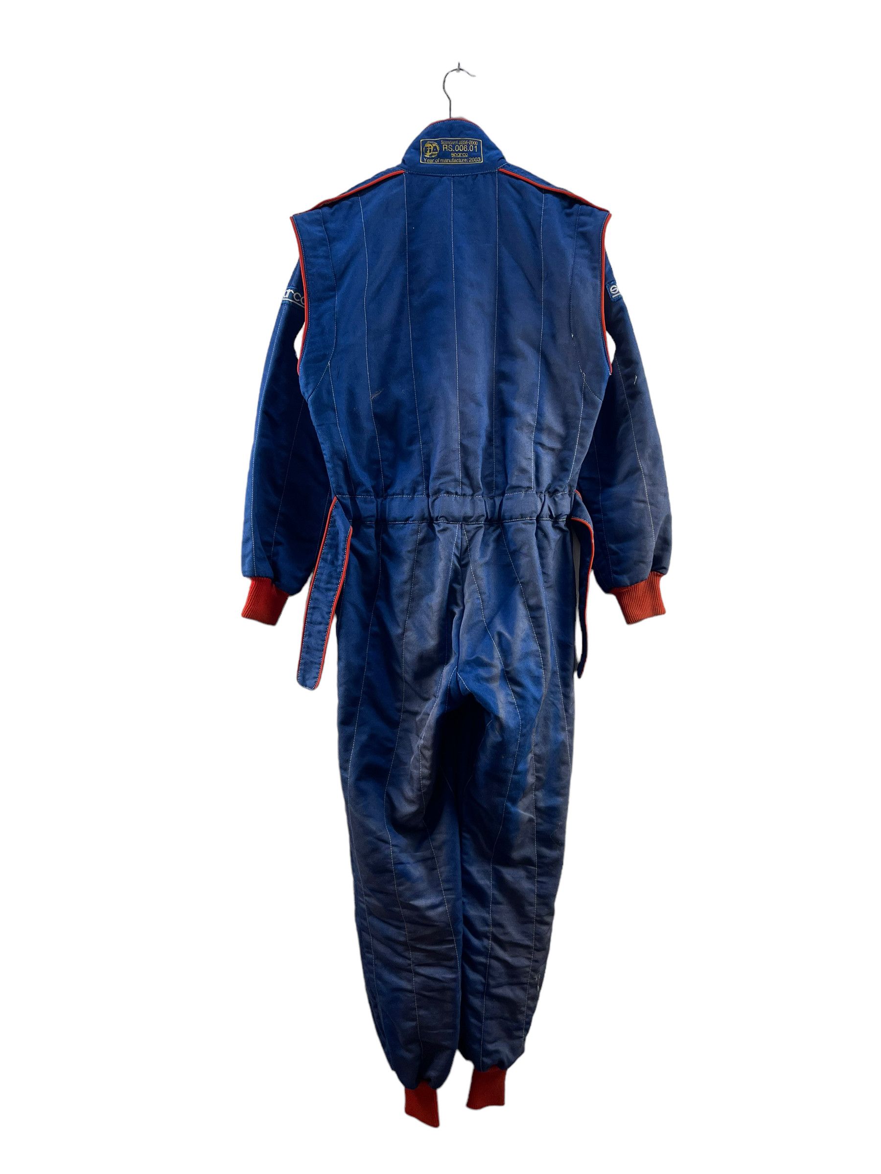 Japanese Brand Vintage Sparco Racing Overall Jacket Size US 34 / EU 50 - 2 Thumbnail