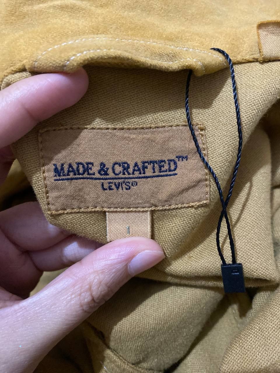 Levi's Made & Crafted Levi's made and crafted suade zip jacket - limited edition Size US S / EU 44-46 / 1 - 3 Thumbnail
