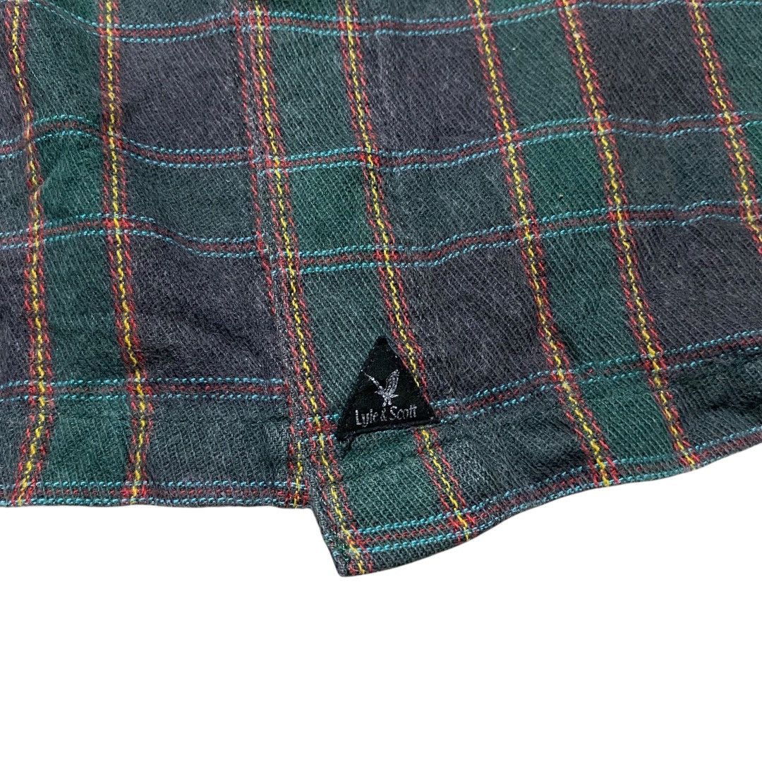 Lyle & Scott Club LS by Lyle and scott vintage plaid shirt Size US L / EU 52-54 / 3 - 4 Thumbnail
