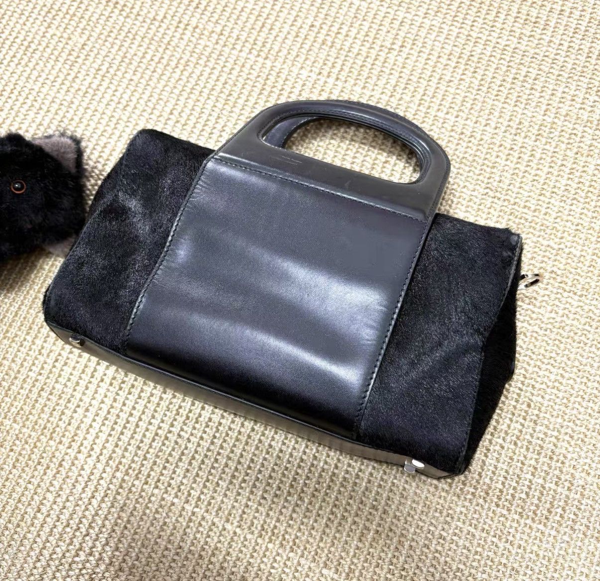 Salvatore Ferragamo Salvatore Ferragamo Pony Hair Handbag J29 Size ONE SIZE - 7 Thumbnail