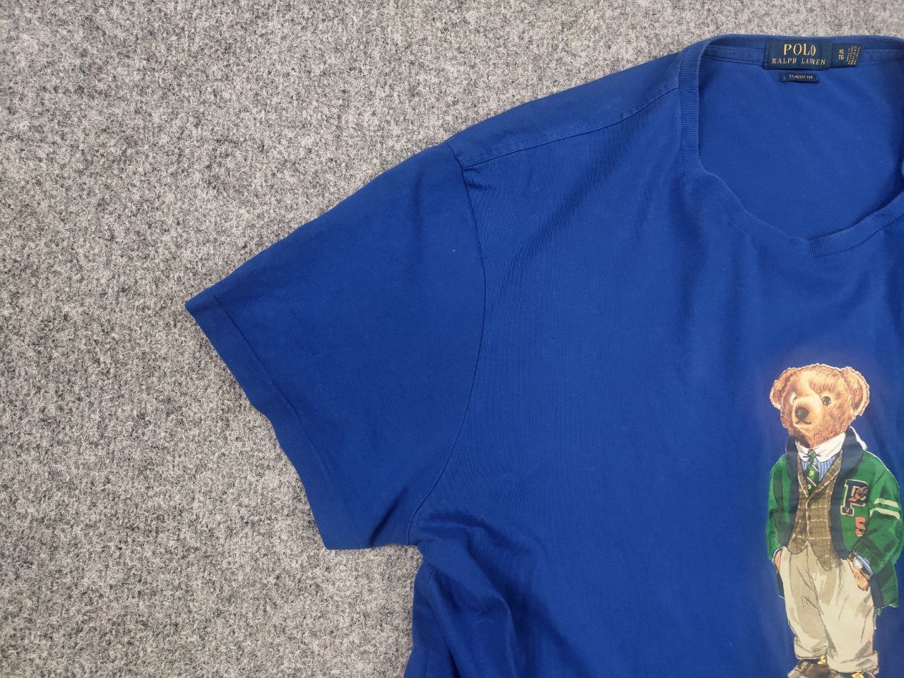 Polo Ralph Lauren Polo Bear By Ralph Lauren Logo Vintage T-Shirt Retro Tee Y2K Size US XL / EU 56 / 4 - 4 Thumbnail