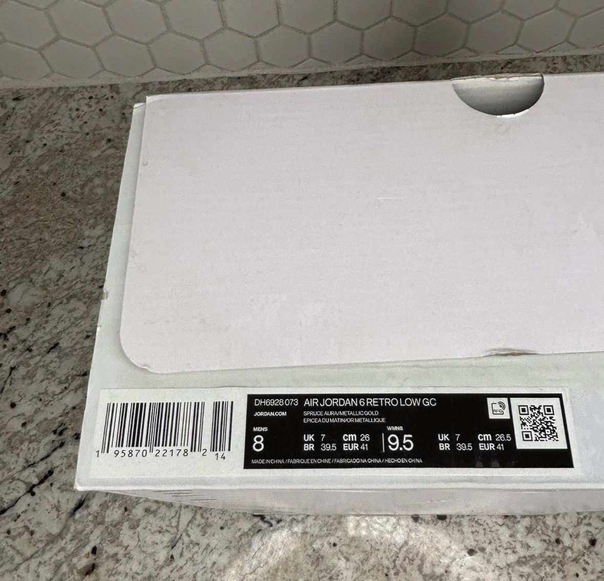 Jordan Brand Size 8 -Jordan 6 Low Lunar New Year (2022)CLEAN OG BOX Size US 8 / EU 41 - 14 Thumbnail