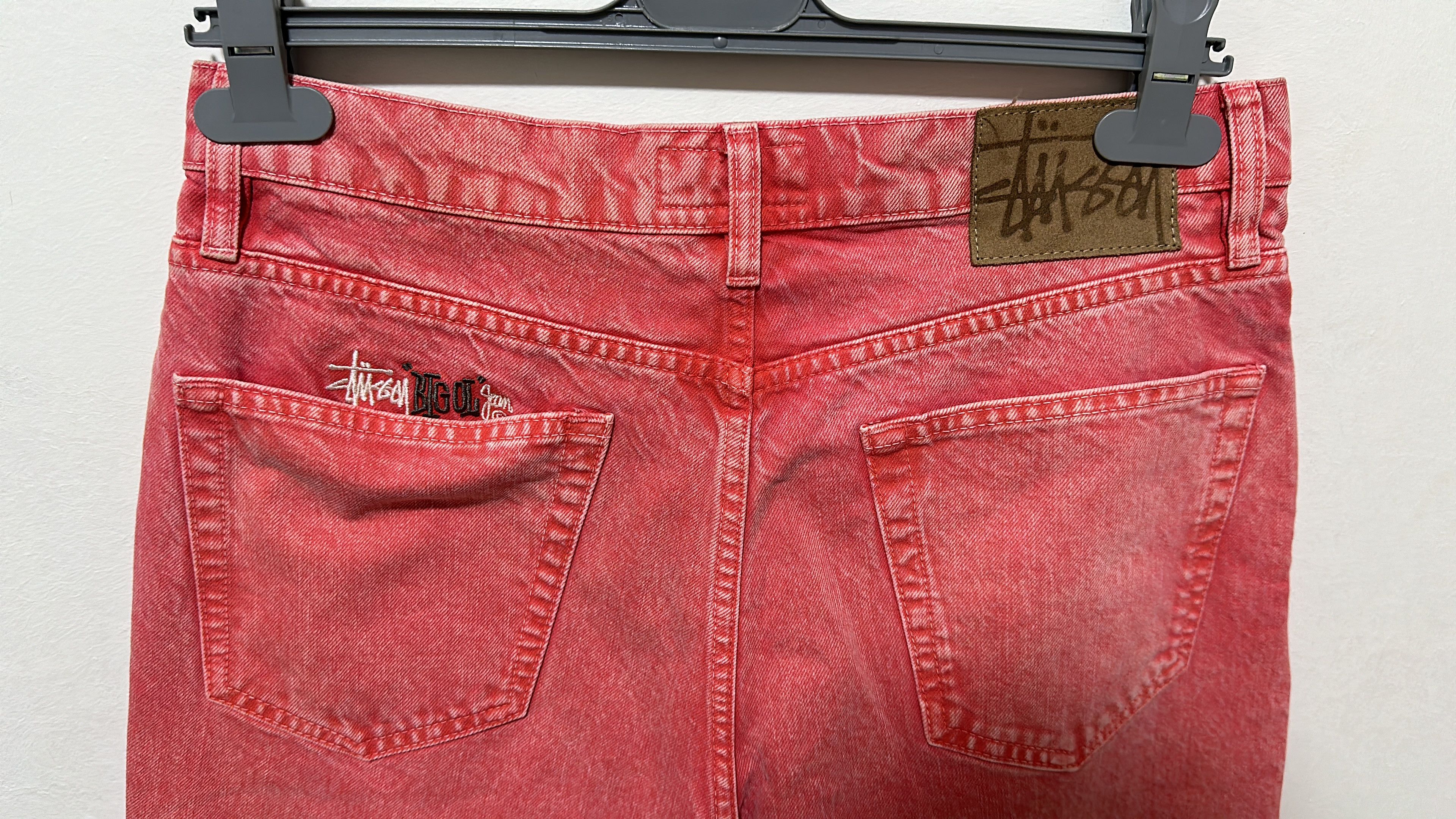 Stussy Stussy Big Ol Jean Faded Red Size 30 Size US 30 / EU 46 - 3 Thumbnail