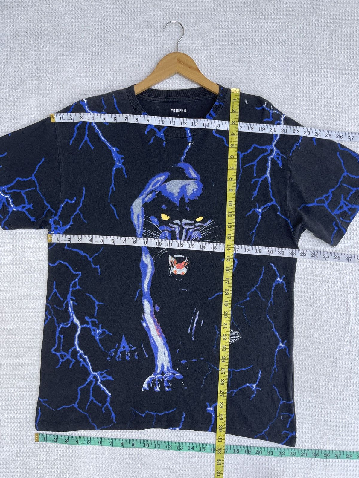 The People Vs. Last Drop🔥The People Vs Panther Thunder Shirt Lightning Aop Size US L / EU 52-54 / 3 - 17 Thumbnail