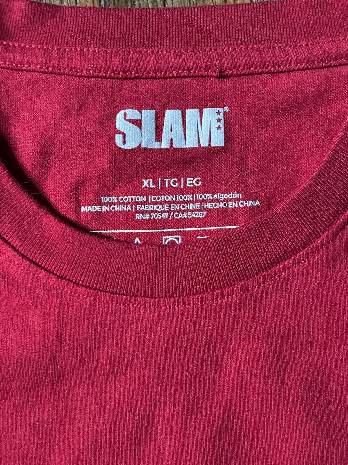 NBA × USA Olympics SLAM x TEAM USA “USA Basketball 50 Years Heavy Tee” Size US XL / EU 56 / 4 - 4 Thumbnail