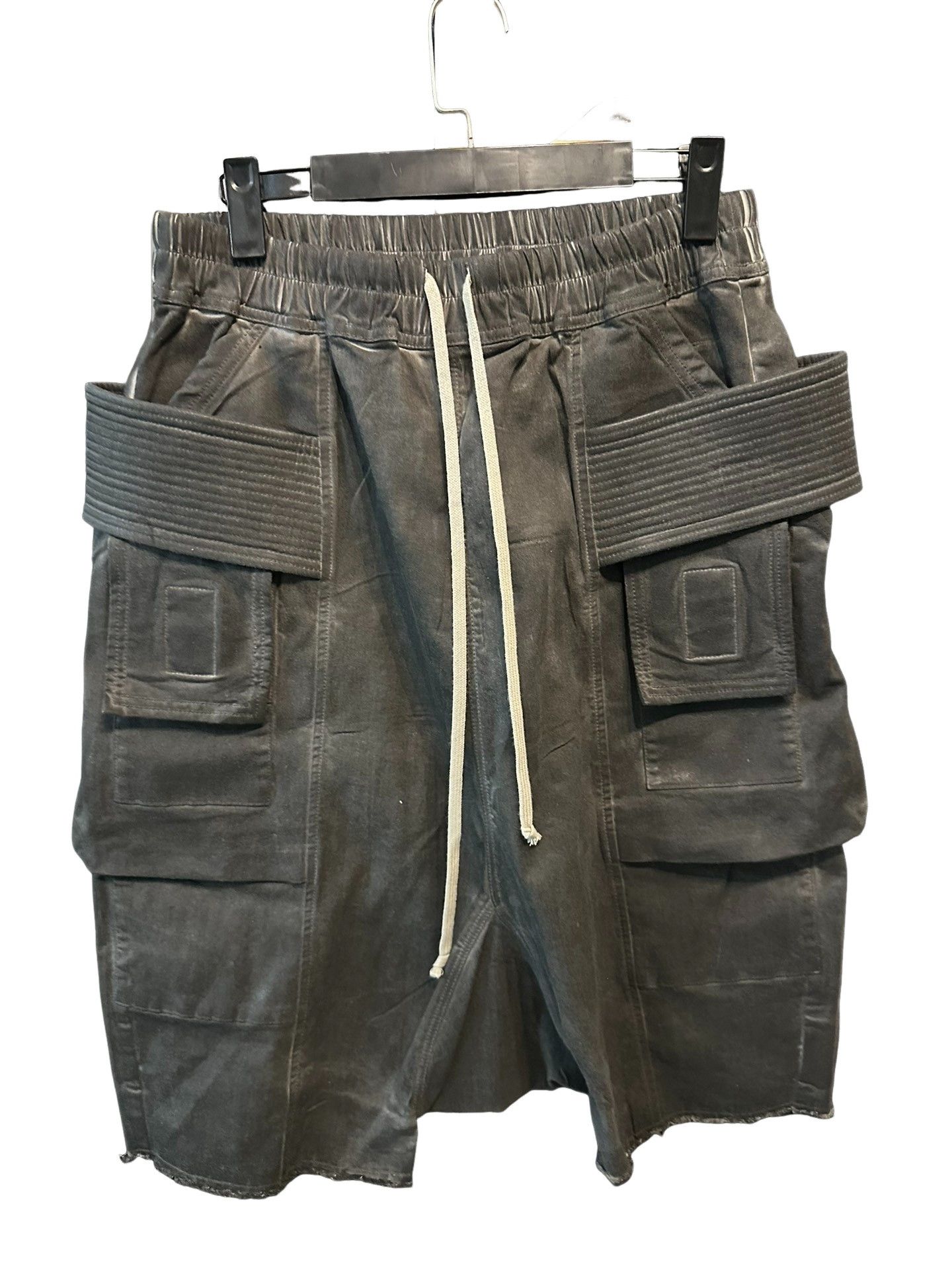 Rick Owens RICK OWENS TECUATL WAXED MEGALACE THOMAS BOXER SHORTS