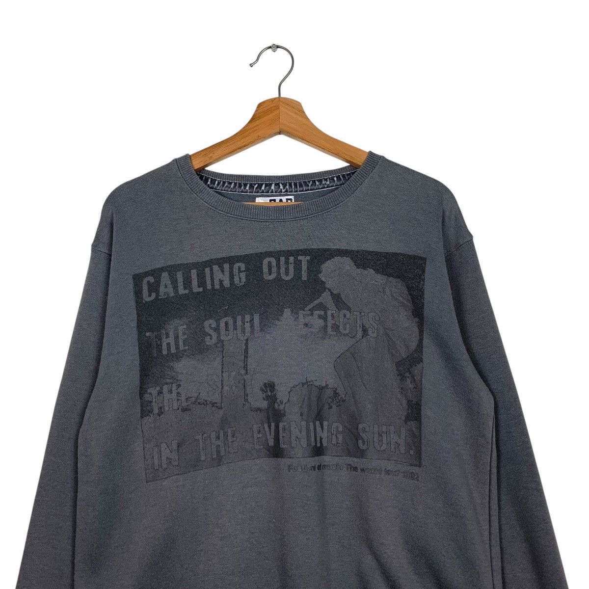 Japanese Brand PAN HARD Graphics Printed Sweatshirt #1603-C72 Size US M / EU 48-50 / 2 - 2 Thumbnail