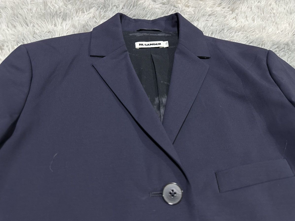 Jil Sander 🔥2015 Jill Sander Blazer Jacket Navy Size US M / EU 48-50 / 2 - 10 Thumbnail