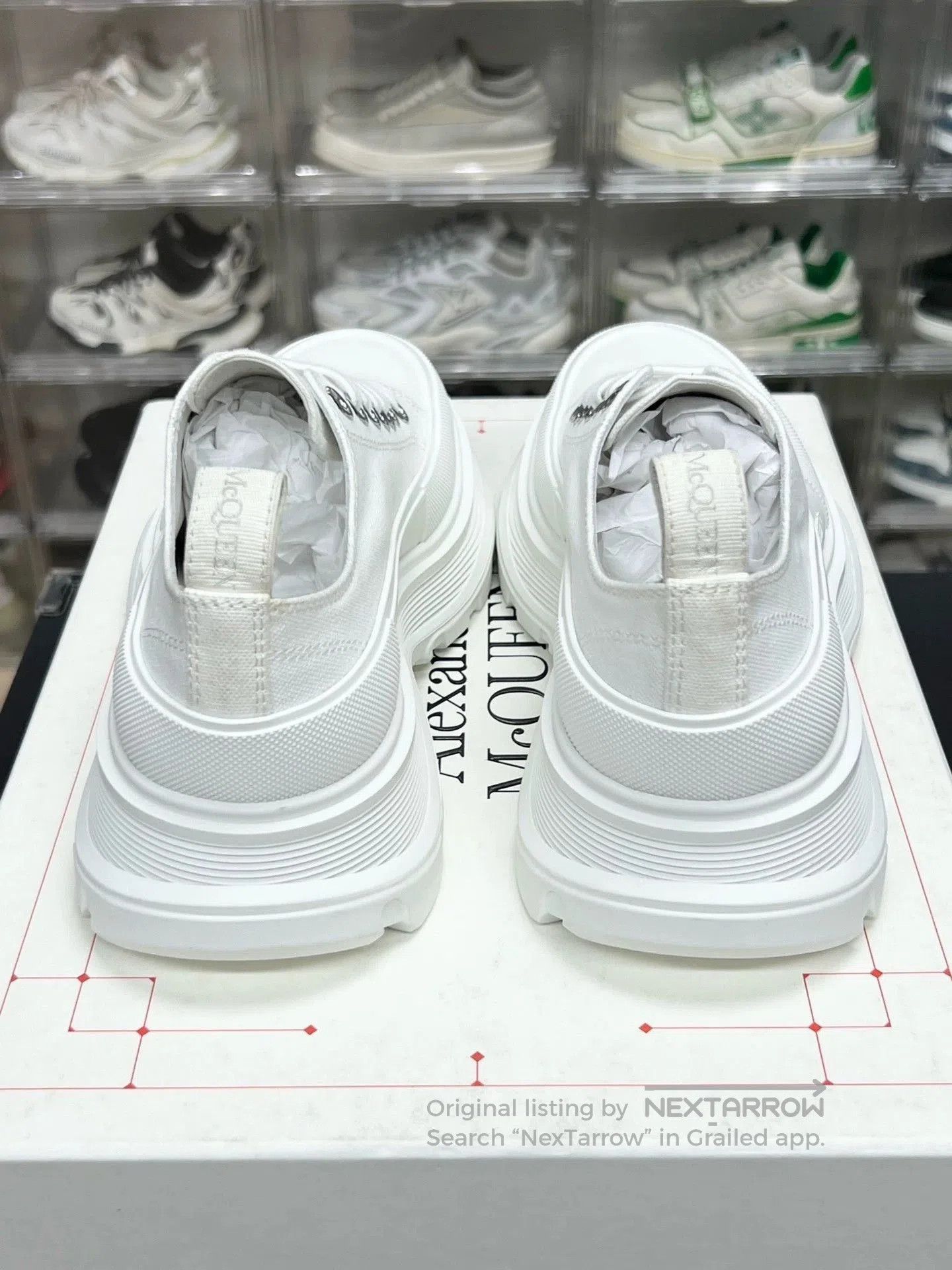 Alexander McQueen mcq white low. Size US 5.5 / EU 38 - 6 Thumbnail