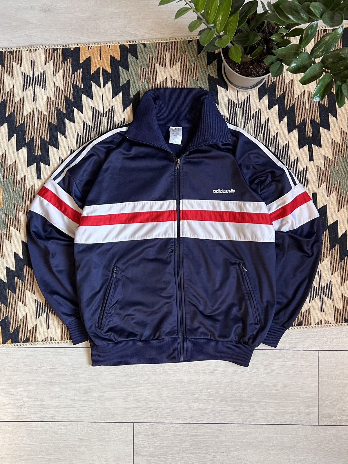 Adidas Vintage 90’s Adidas Hype Tracktop Size US L / EU 52-54 / 3 - 1 Thumbnail