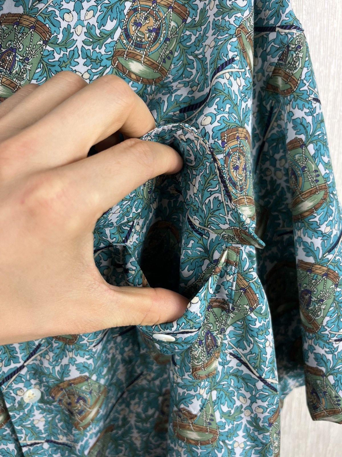 Japanese Brand Vintage Comme Ca Du Mode Men patterned shirt Japanese Size US L / EU 52-54 / 3 - 12 Thumbnail