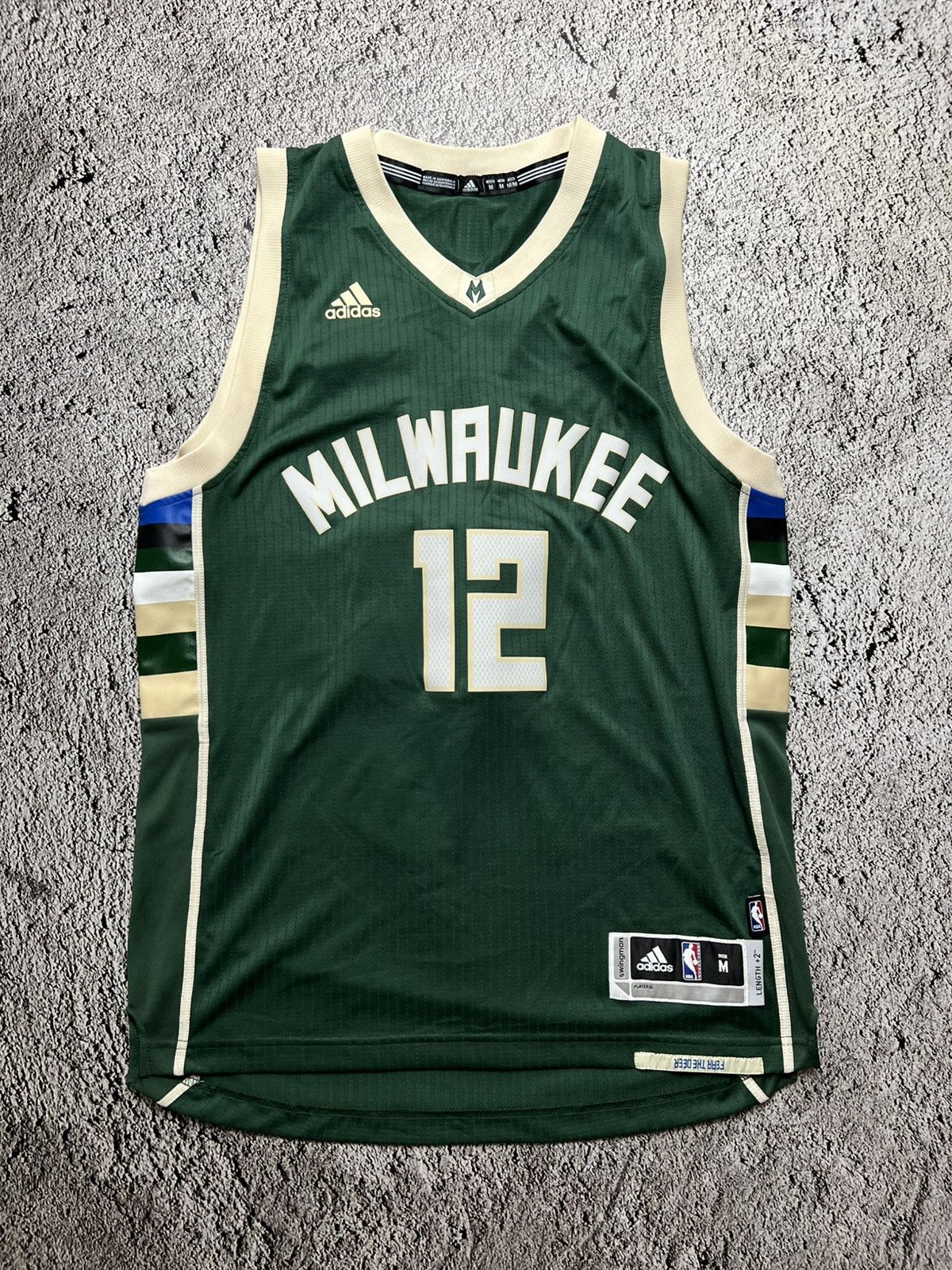 Adidas Milwaukee Bucks NBA Jabari Parker adidas vintage jersey Size US M / EU 48-50 / 2 - 1 Thumbnail