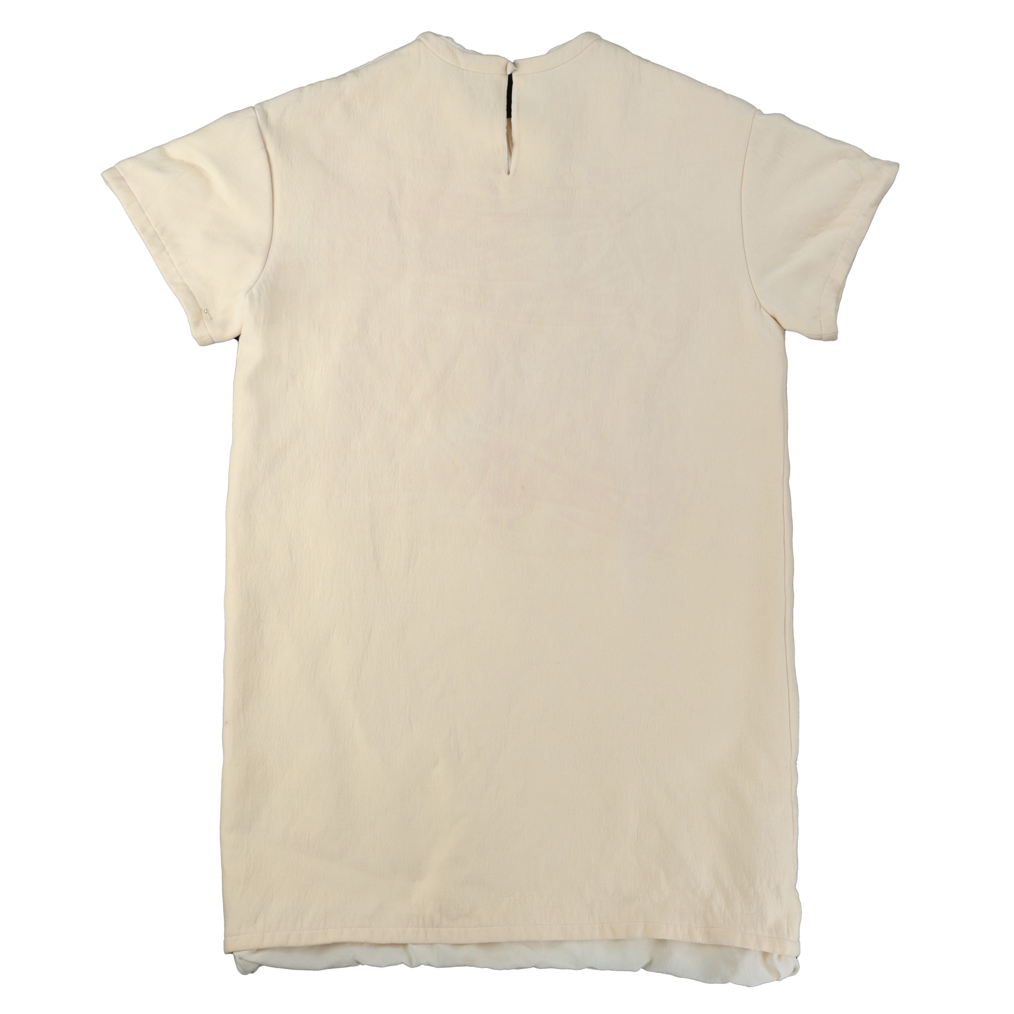 Dior Dior Straight Mini Dress - White Wool and Silk Size S / US 4 / IT 40 - 2 Thumbnail