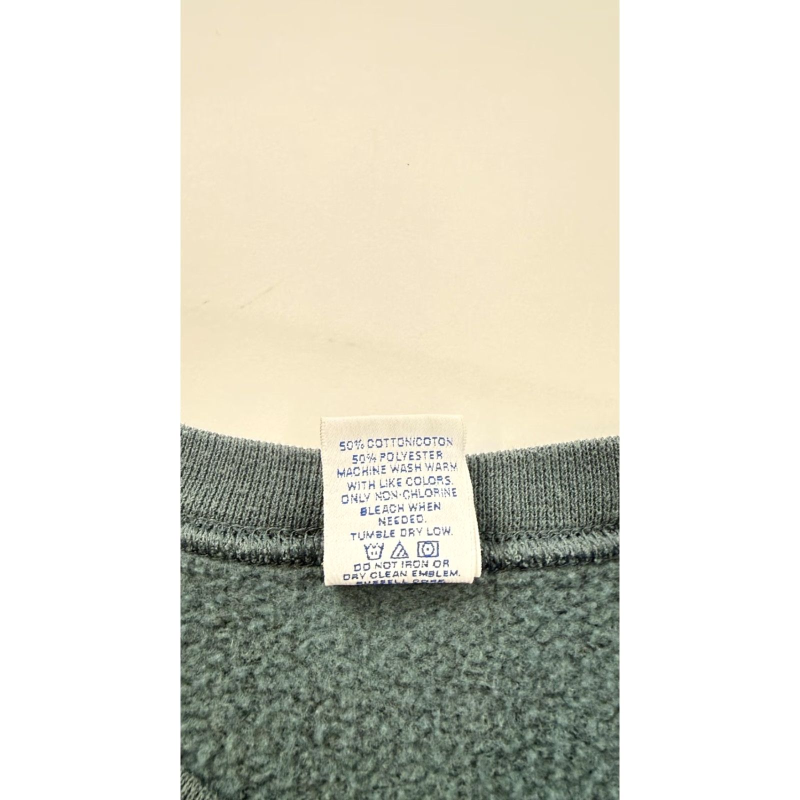 Russell Athletic Russell Athletic Sweatshirt Mens Medium Green Fleece Pullover Solid Crewneck Ribbed Cuffs Hem Adult Mens Size US M / EU 48-50 / 2 - 5 Thumbnail