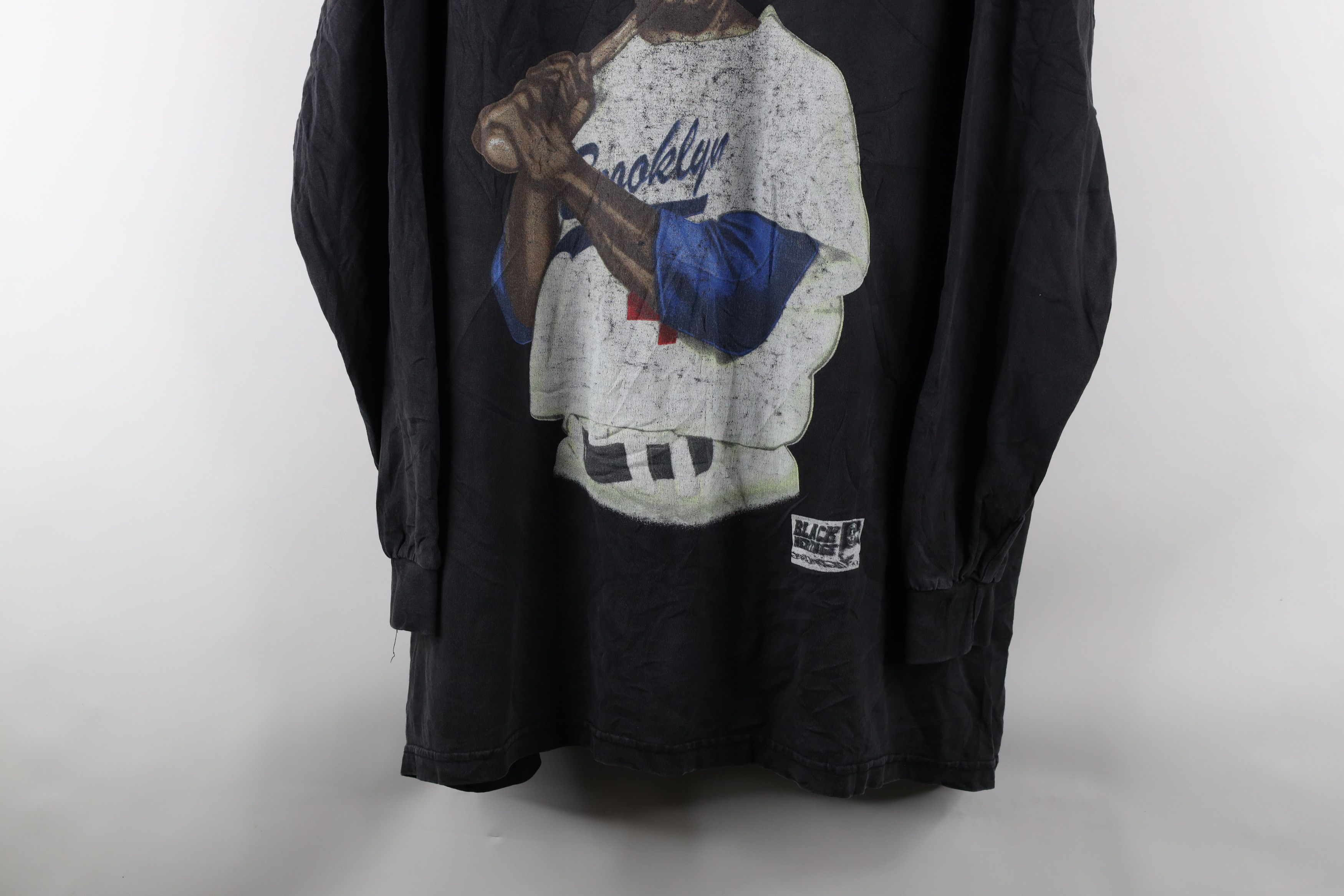 Vintage Vintage 90s Jackie Robinson Baseball Long Sleeve T-Shirt Size US XL / EU 56 / 4 - 3 Thumbnail