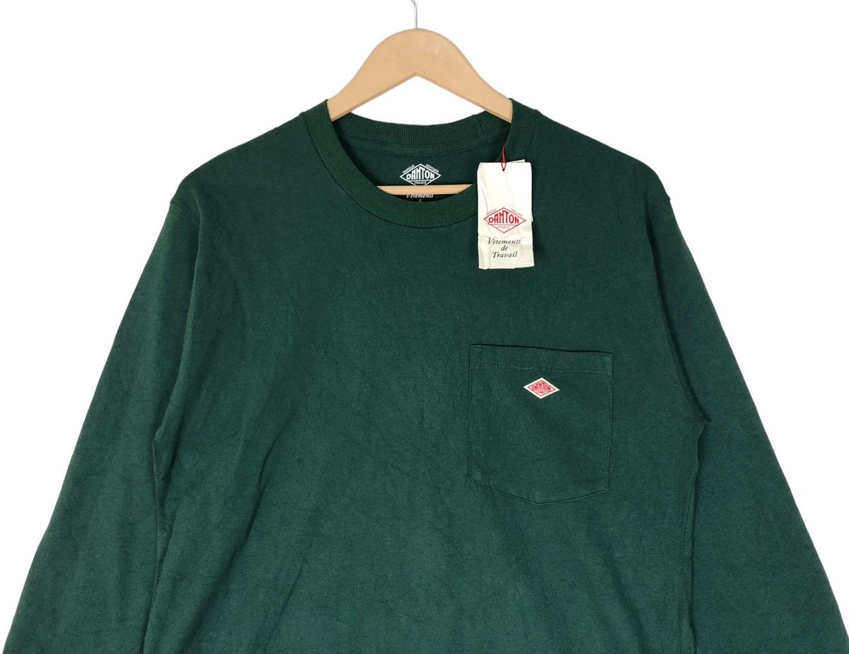Danton × Japanese Brand Danton Single Pocket Longsleeve T shirt Size US M / EU 48-50 / 2 - 3 Thumbnail