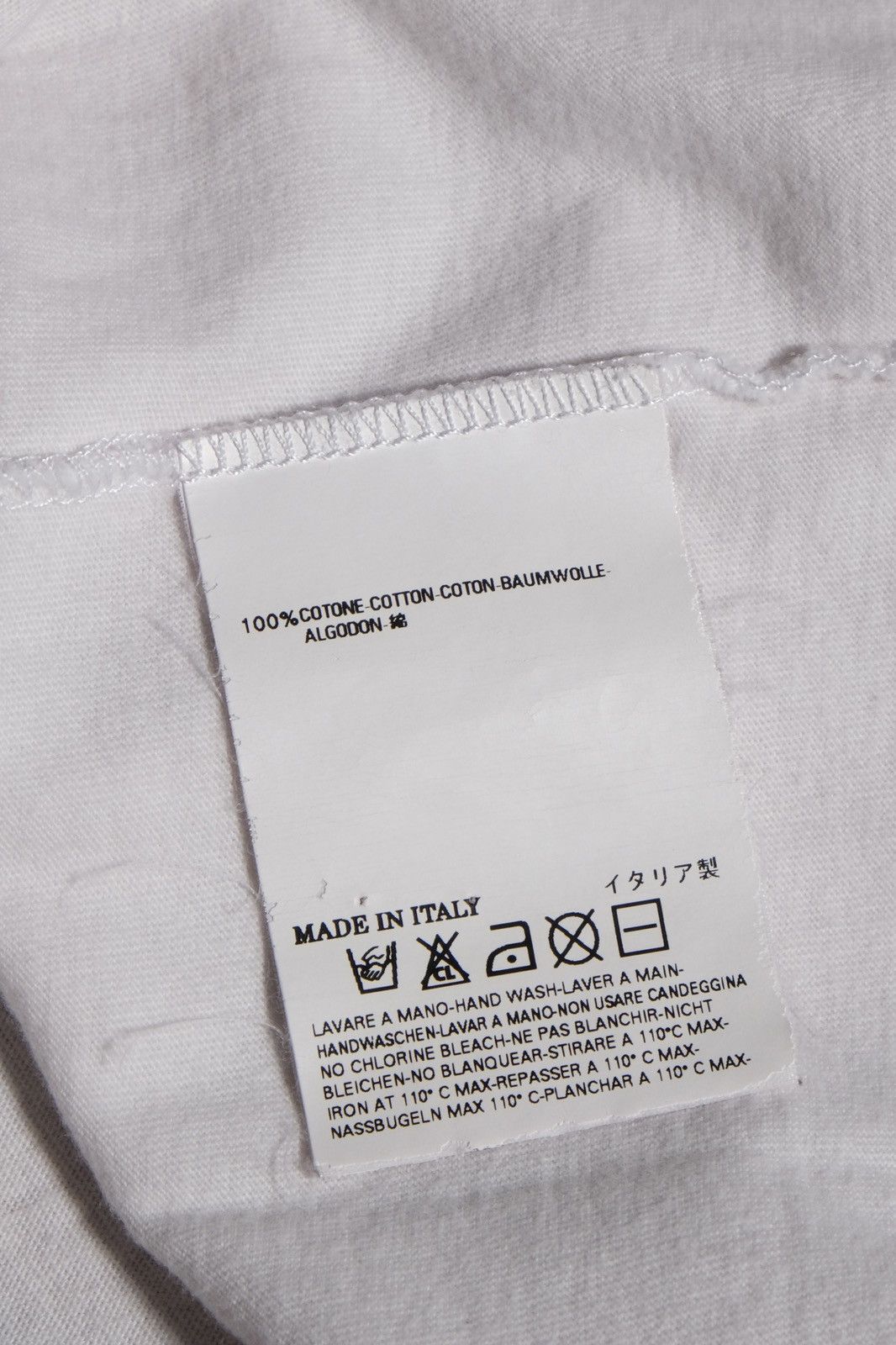 Maison Margiela Maison Martin Margiela SS08 “Fast Delivery” V-Neck Tee Size US S / EU 44-46 / 1 - 8 Thumbnail