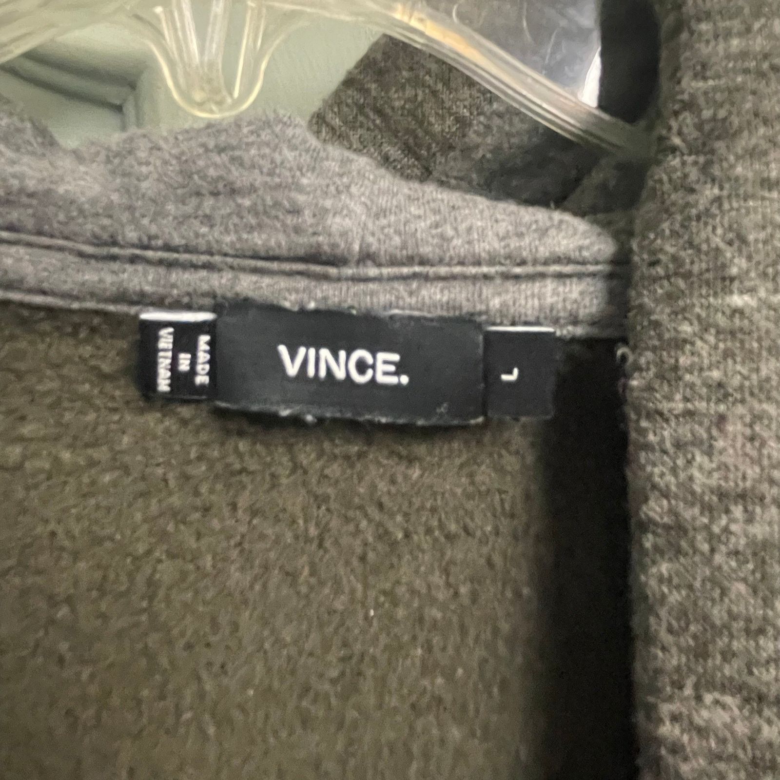 Vince Vince Mens Full Zip Hooded Jacket Size Large Sweatshirt Size US L / EU 52-54 / 3 - 5 Thumbnail