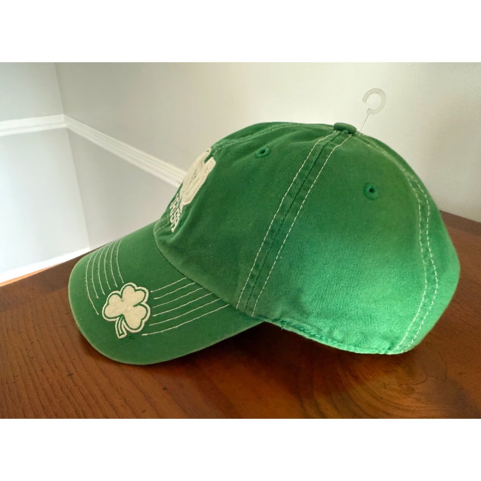 Vintage Twins Enterprise Notre Dame Dad Casual Ball Cap Hat Strapback Adjustable Size Small Black Men's Baseball Cap Size ONE SIZE - 2 Thumbnail