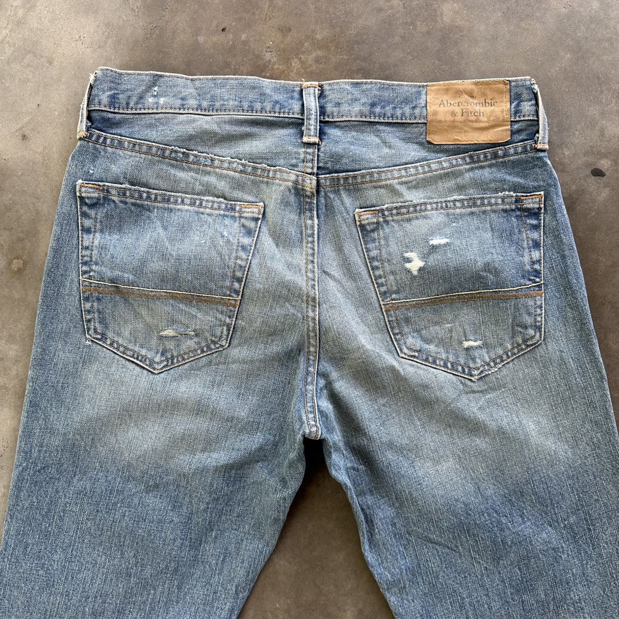 Vintage Abercrombie & Fitch Faded Distress Denim Jean Pant