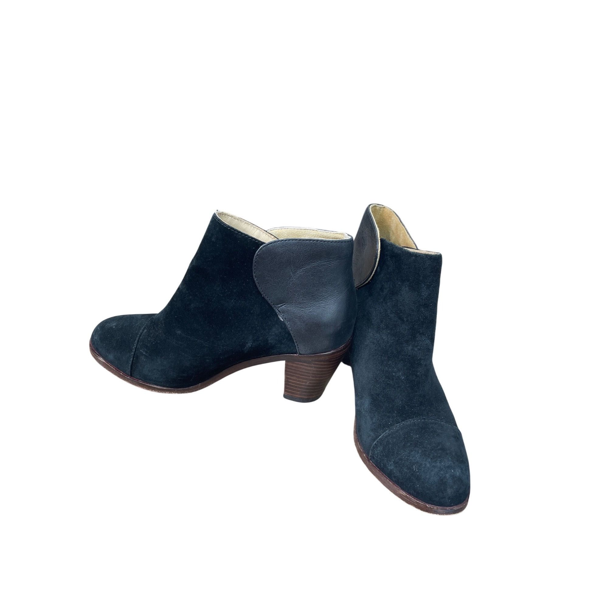 Wolverine Wolverine Samantha Pleet Womens Black Leather Ankle Boots Si Size US 6 / IT 36 - 1 Thumbnail