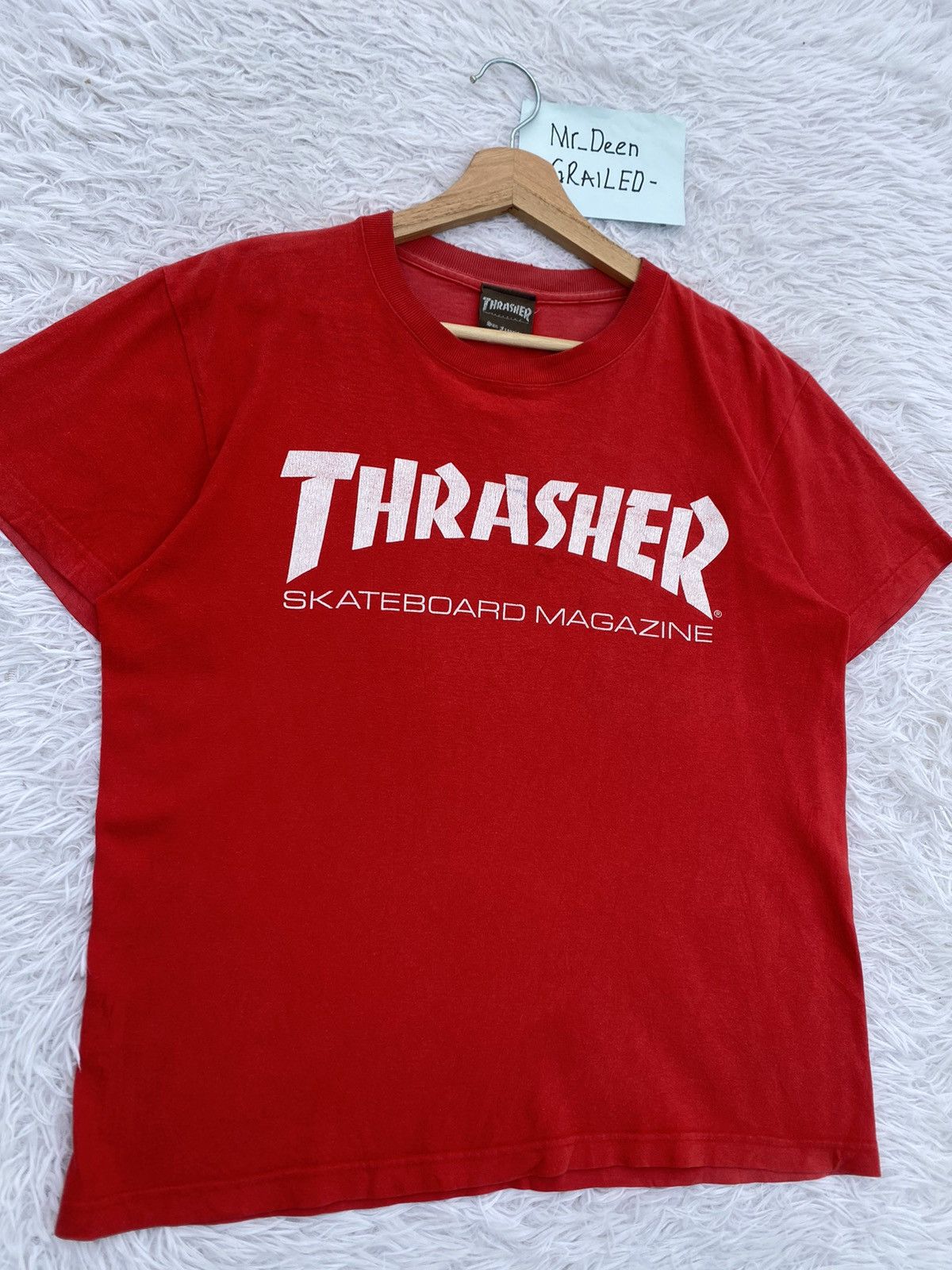 Thrasher Vintage Y2K Thrasher T Shirt Skateboarding Crewneck Tees Size US M / EU 48-50 / 2 - 4 Thumbnail