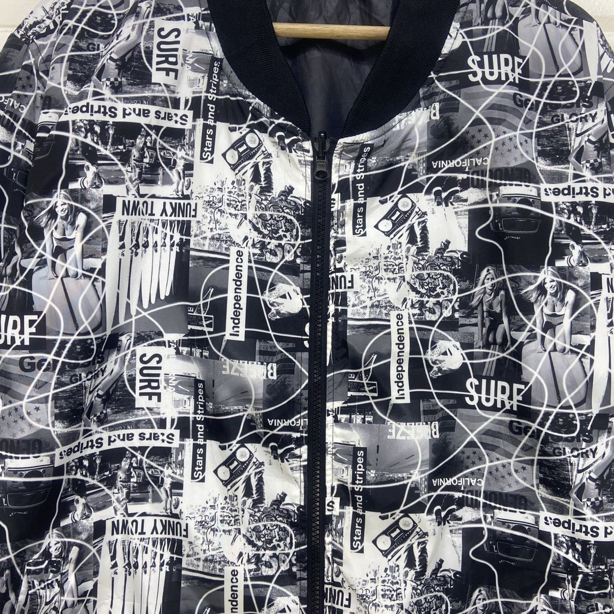 Japanese Brand Japanese Brand Surf Independence Full Print Bomber Style Size US M / EU 48-50 / 2 - 11 Thumbnail
