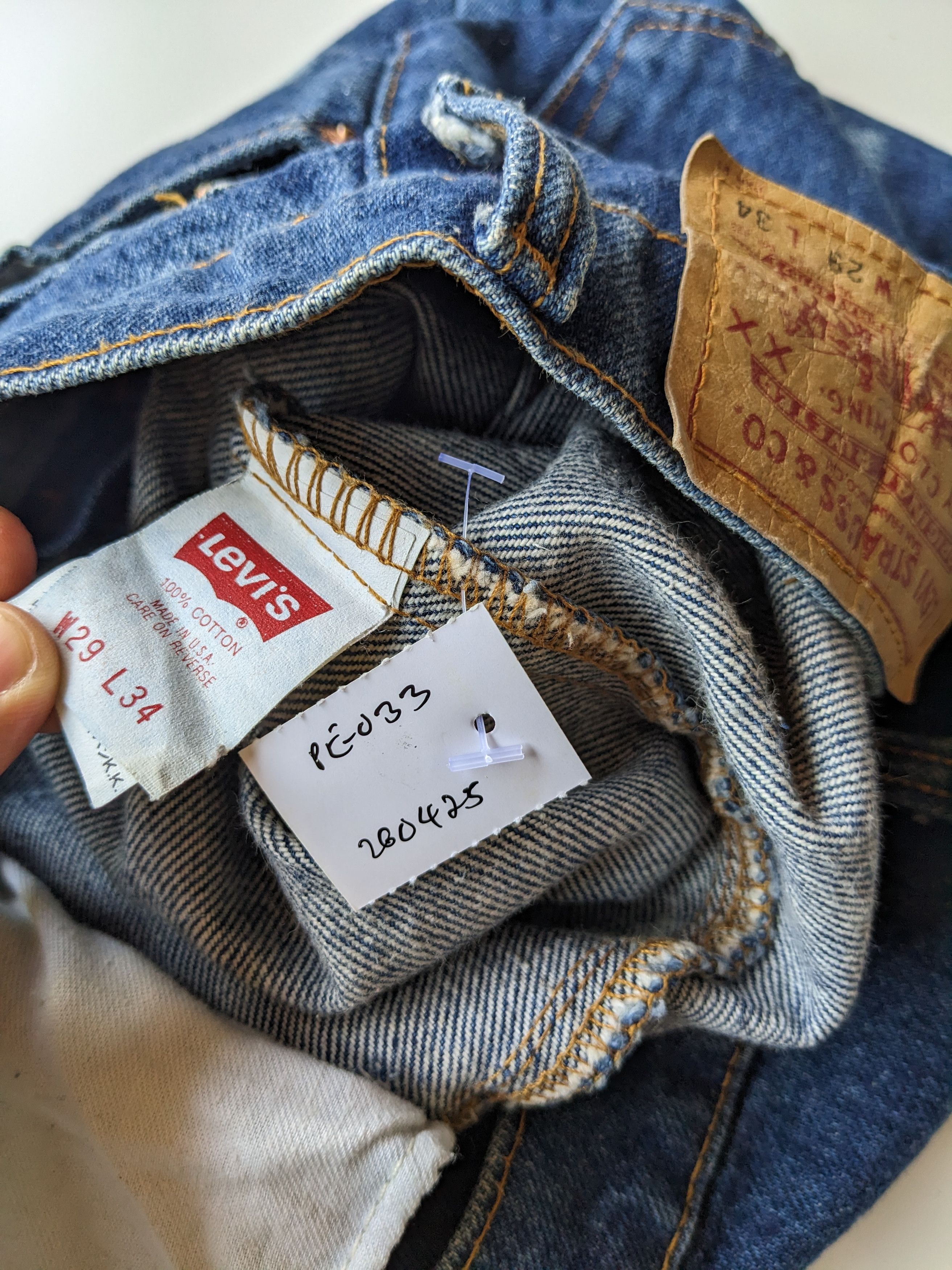 Levi's × Levi's Vintage Clothing × Vintage Vintage Levi's 501 made in usa Size US 29 - 7 Thumbnail