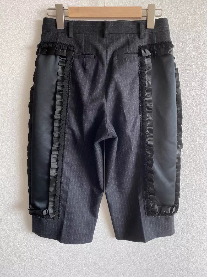Comme des Garcons COMME des GARCONS Wool Stripe Cropped Pants - dmc Size US 30 / EU 46 - 1 Thumbnail