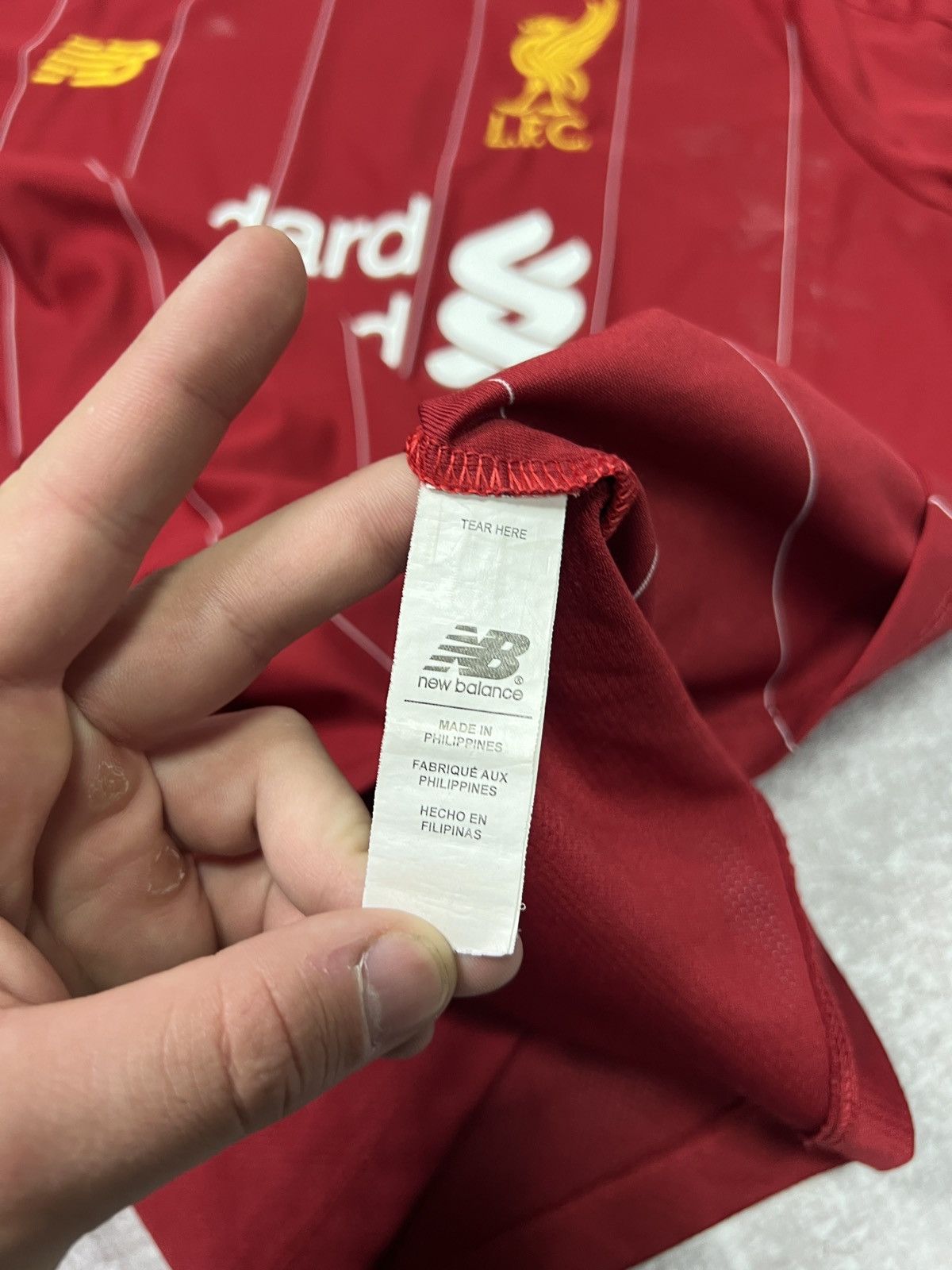 New Balance New Balance Liverpool 125 years 2017 Jersey Football T Shirt Size US XL / EU 56 / 4 - 7 Thumbnail