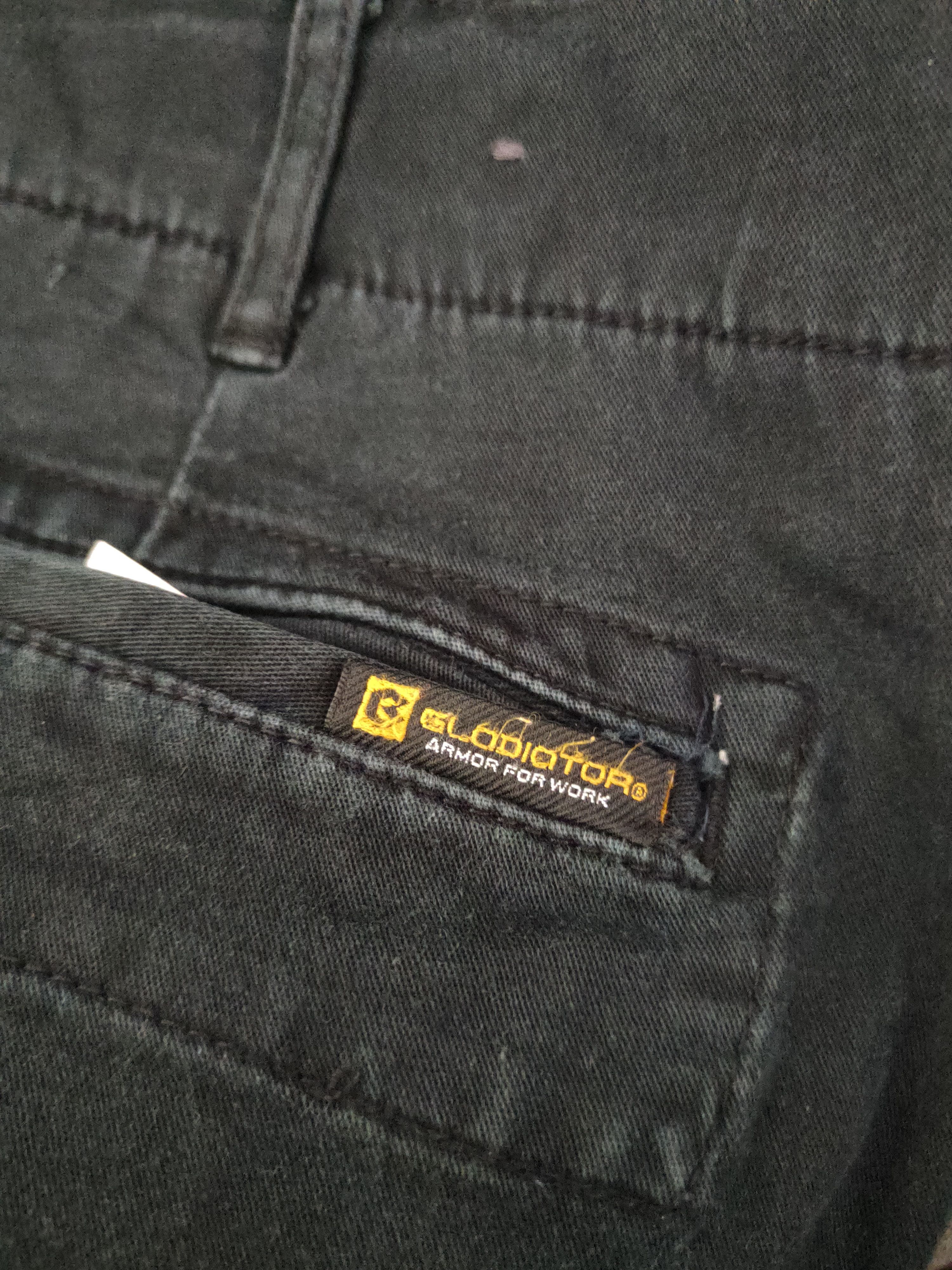 Japanese Brand DL Gladiator Black Multipocket Cargo Pants #sp46-261T Size US 31 - 14 Thumbnail