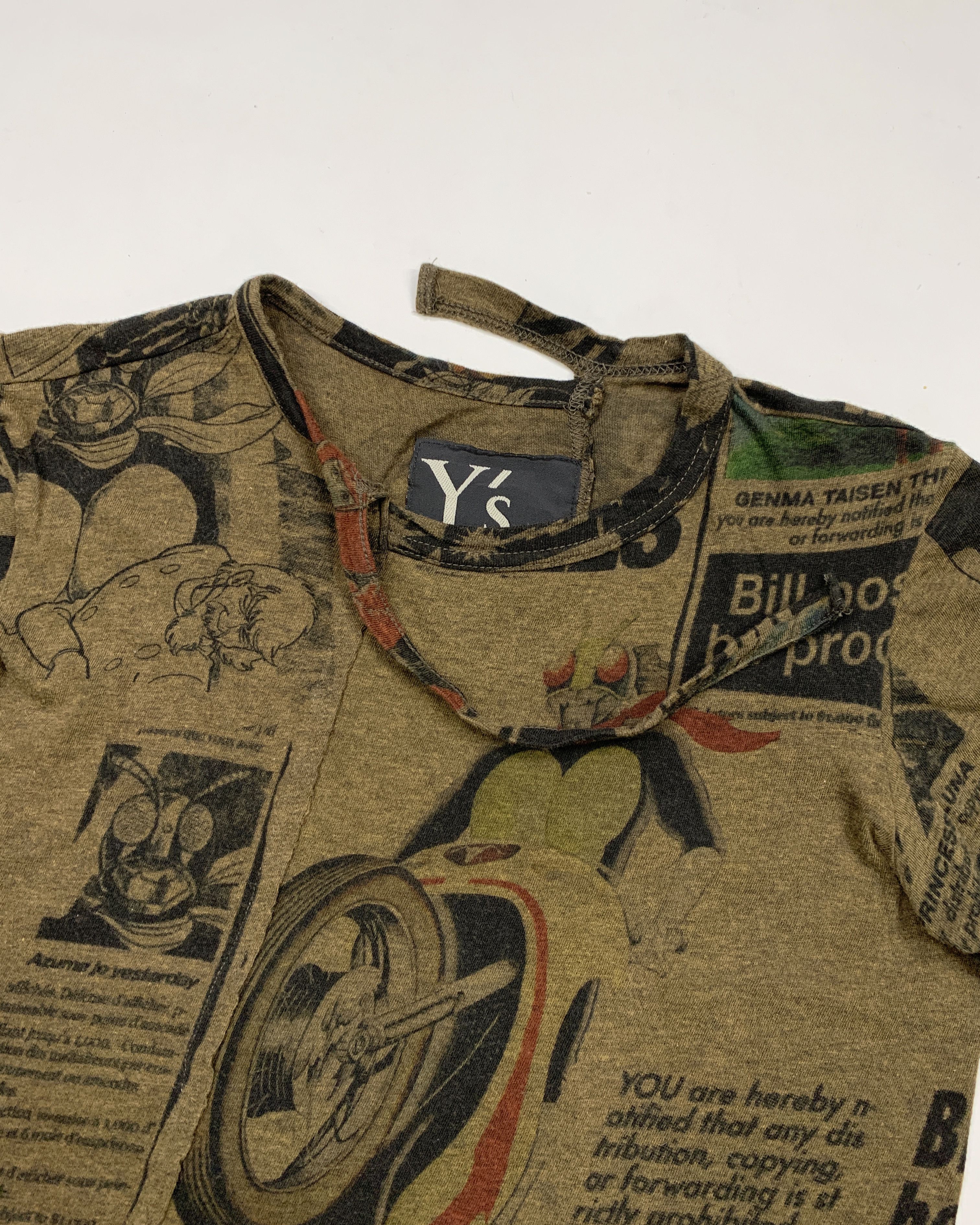 Yohji Yamamoto 2007 Kamen Rider Manga T-Shirt Size S / US 4 / IT 40 - 7 Thumbnail