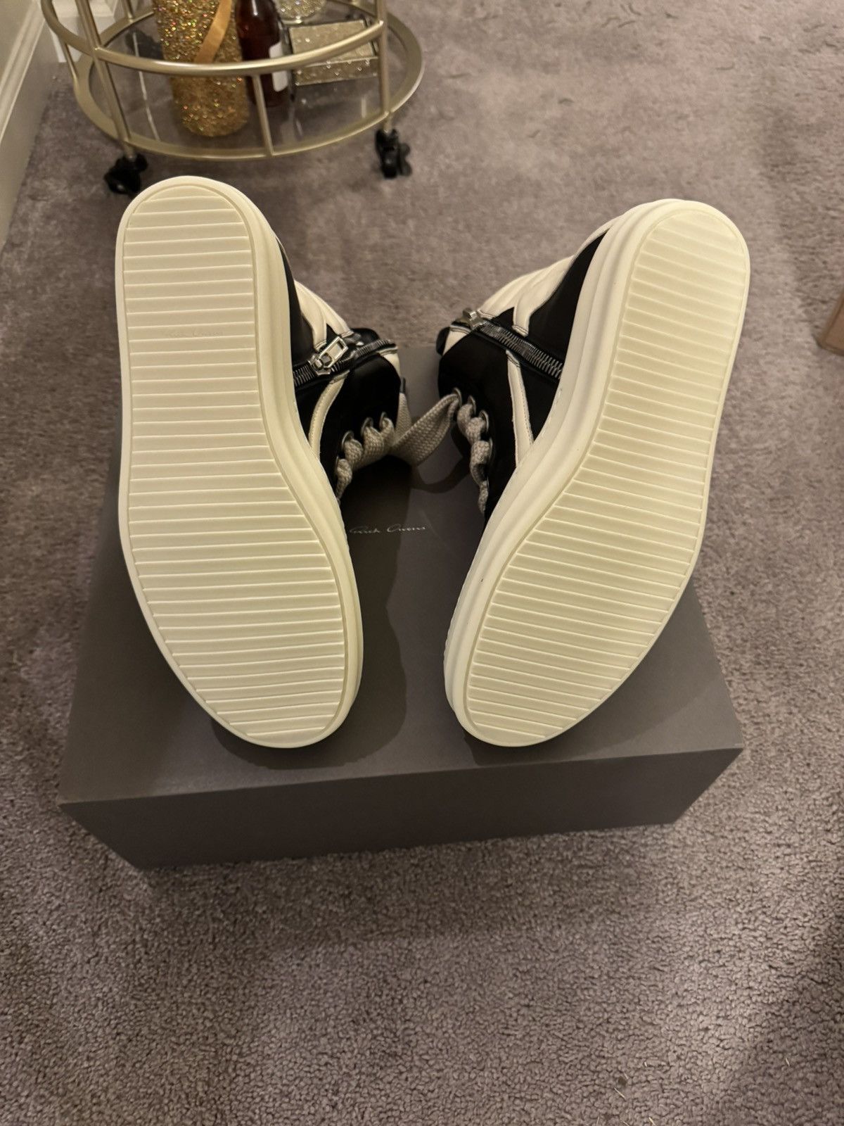 Rick Owens Rick Owens Geobaskets Jumbo Lace Size US 10 / EU 43 - 5 Thumbnail