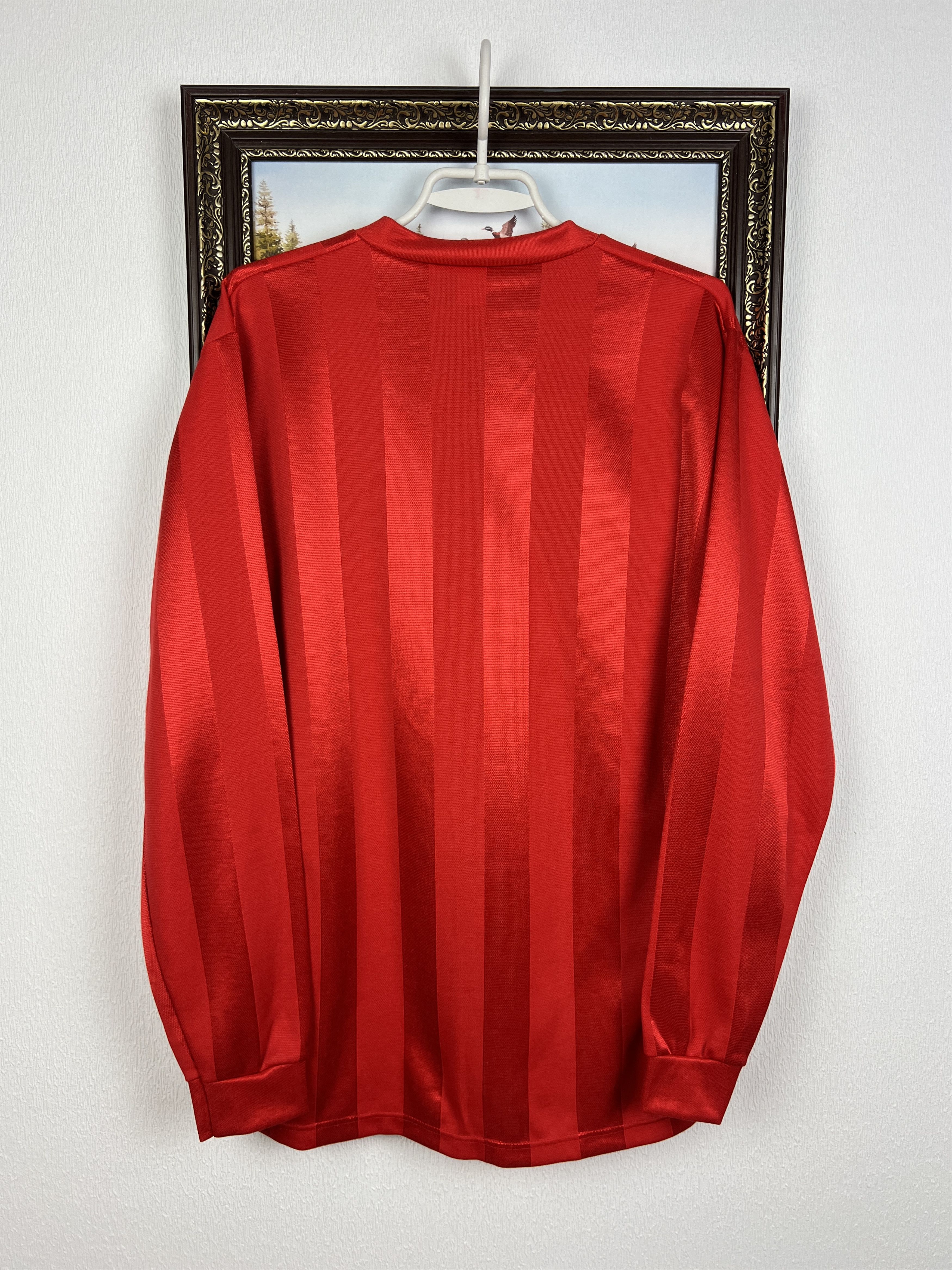 Vintage Denmark Football Template Shirt Long Sleeve Jersey Trikot Size US L / EU 52-54 / 3 - 6 Thumbnail