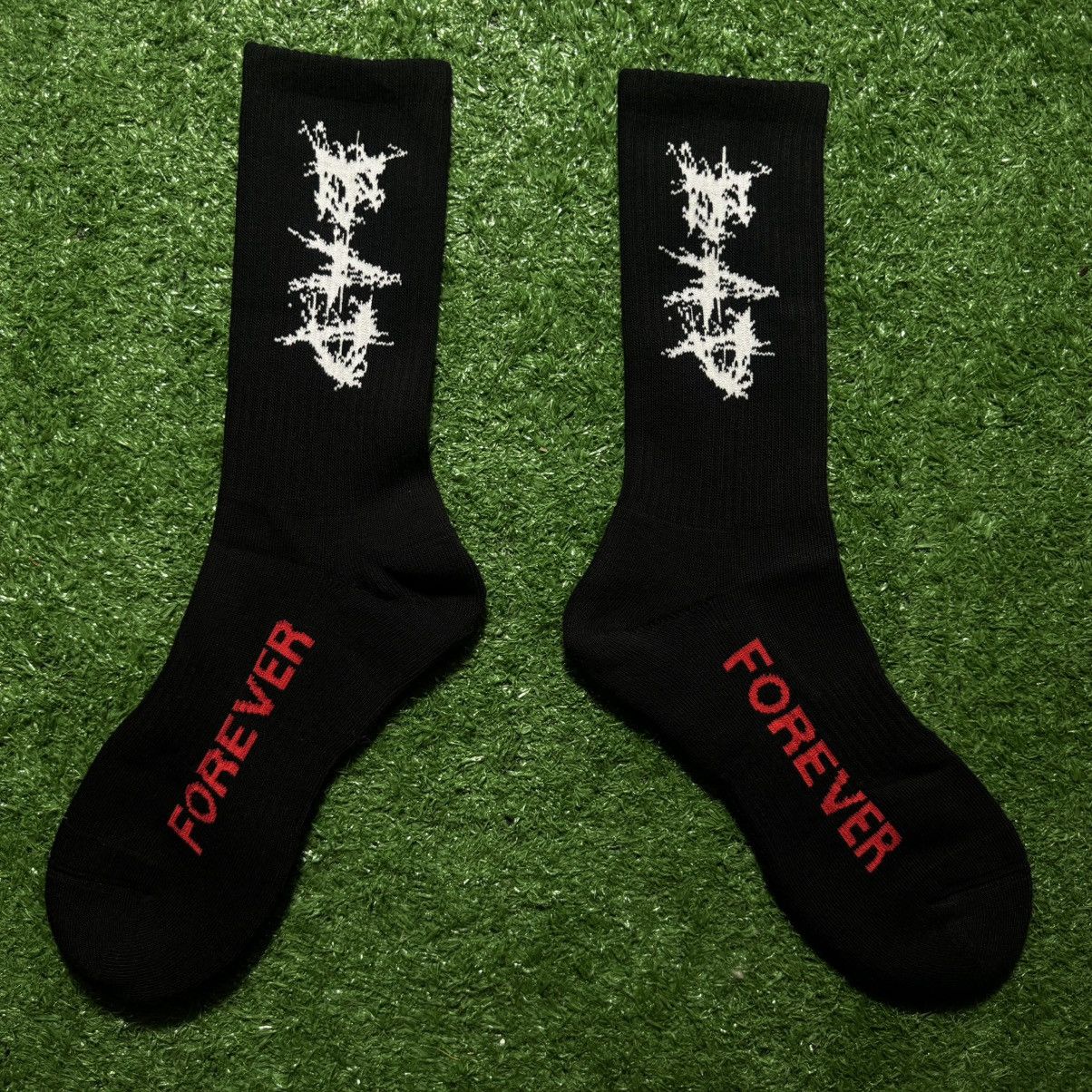 Revenge REVENGE XXXTENTACION “ BAD “ SOCKS OFFICIAL MERCH 2025 Size ONE SIZE - 3 Thumbnail
