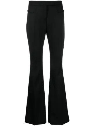 Tom Ford o1w1db10525 PAW545 Hi Waist Flared Pant in Black Size 28" / US 6 / IT 42 - 1 Preview