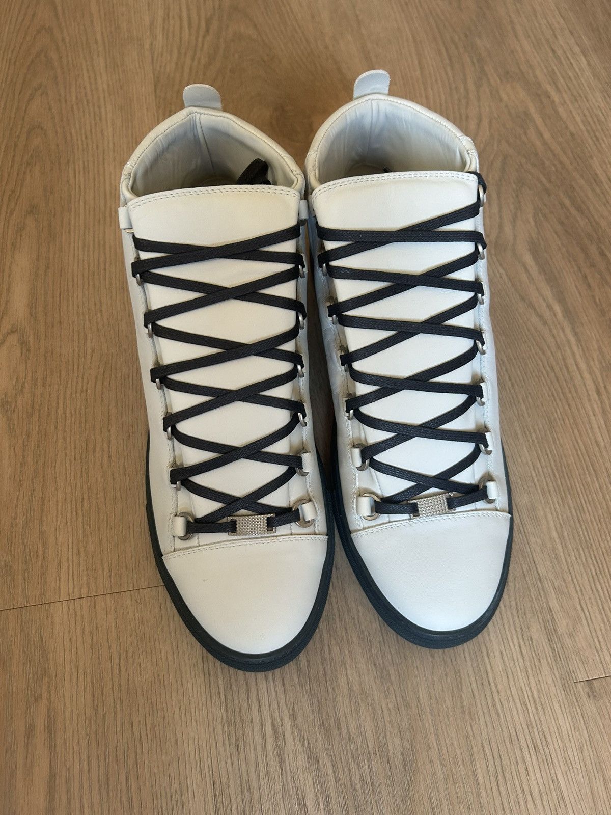 Balenciaga Balenciaga arena Hightop White NEW Size US 10 / EU 43 - 1 Thumbnail