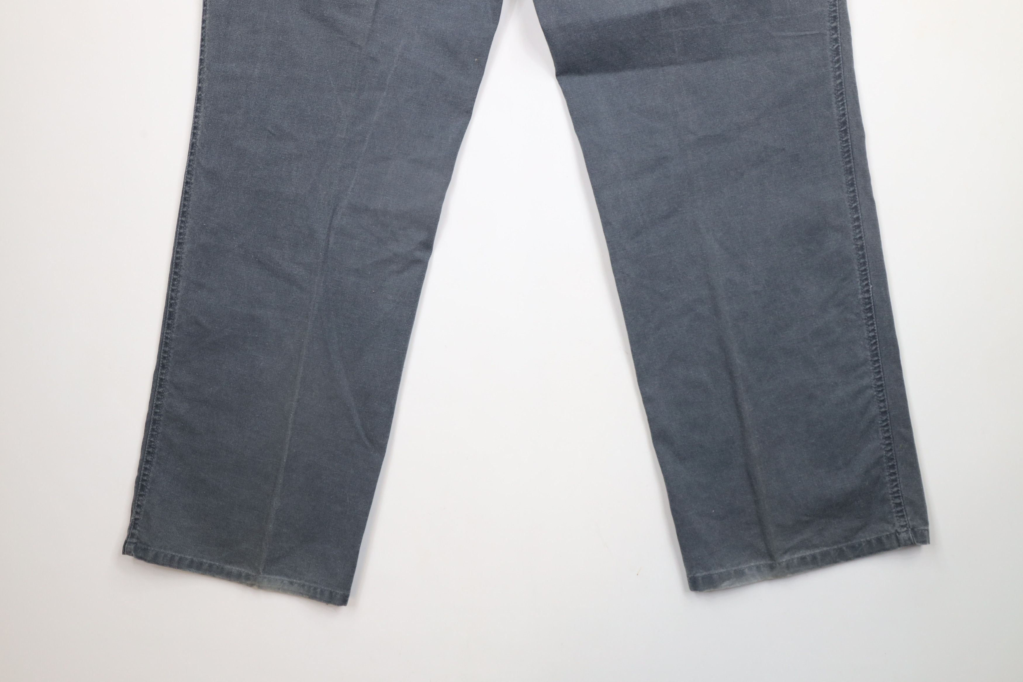 Vintage Vintage 90s Streetwear Pleated Wide Leg Canvas Pants Size US 38 / EU 54 - 11 Thumbnail