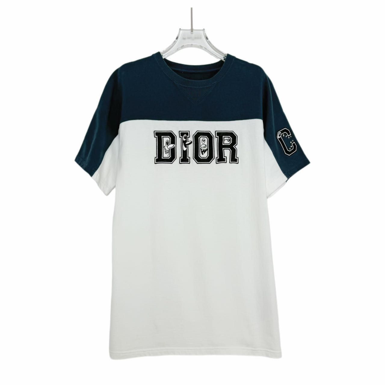 Dior Color Block Short Sleeve Shirt Size US S / EU 44-46 / 1 - 1 Thumbnail