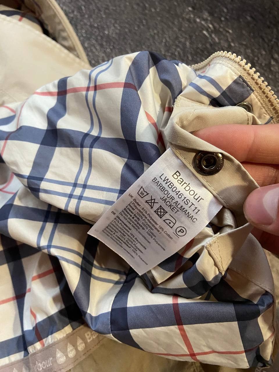 Barbour Barbour Almanac Waterproof Jacket Size M / US 6-8 / IT 42-44 - 7 Thumbnail